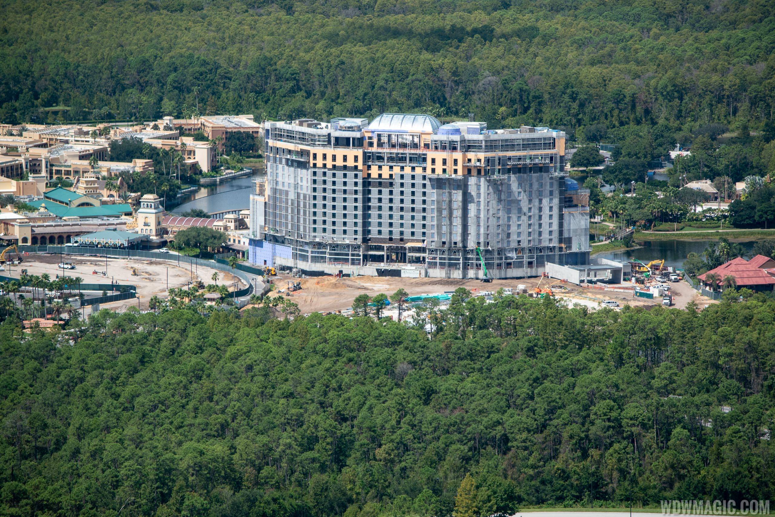 Coronado Springs Resort Tower construction - September 2018