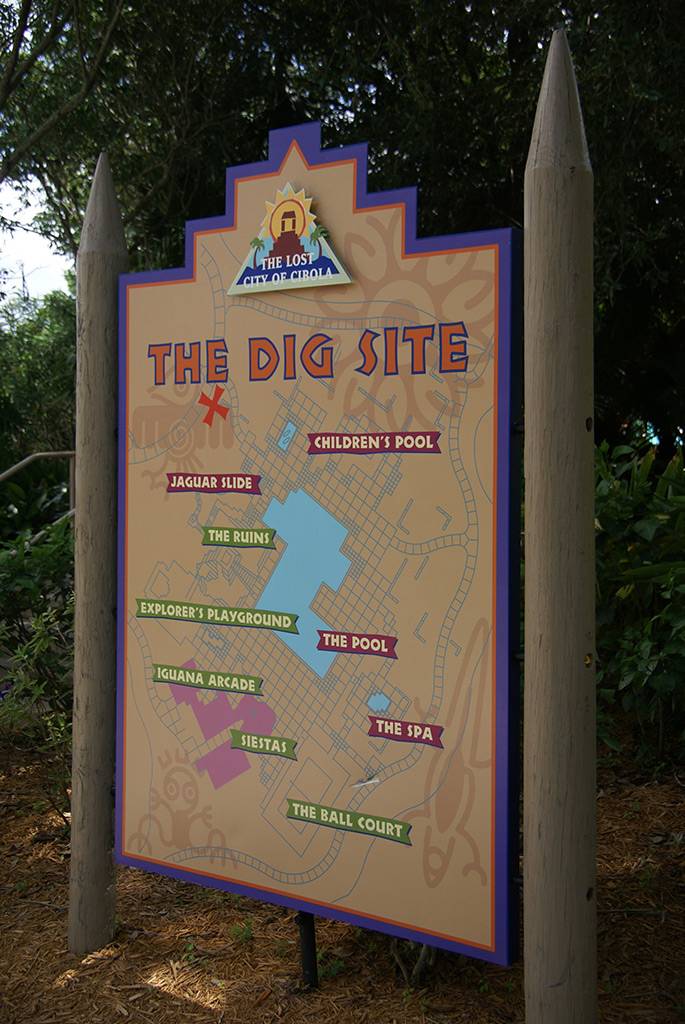 The Dig Site map