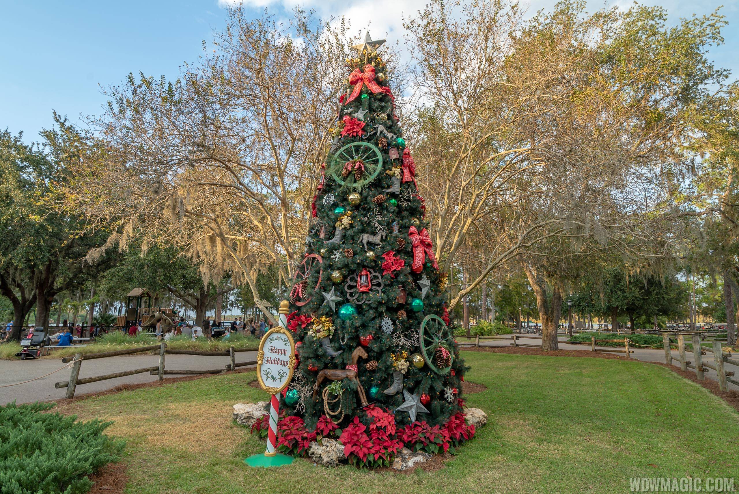 Fort Wilderness Resort Christmas Tree 2018