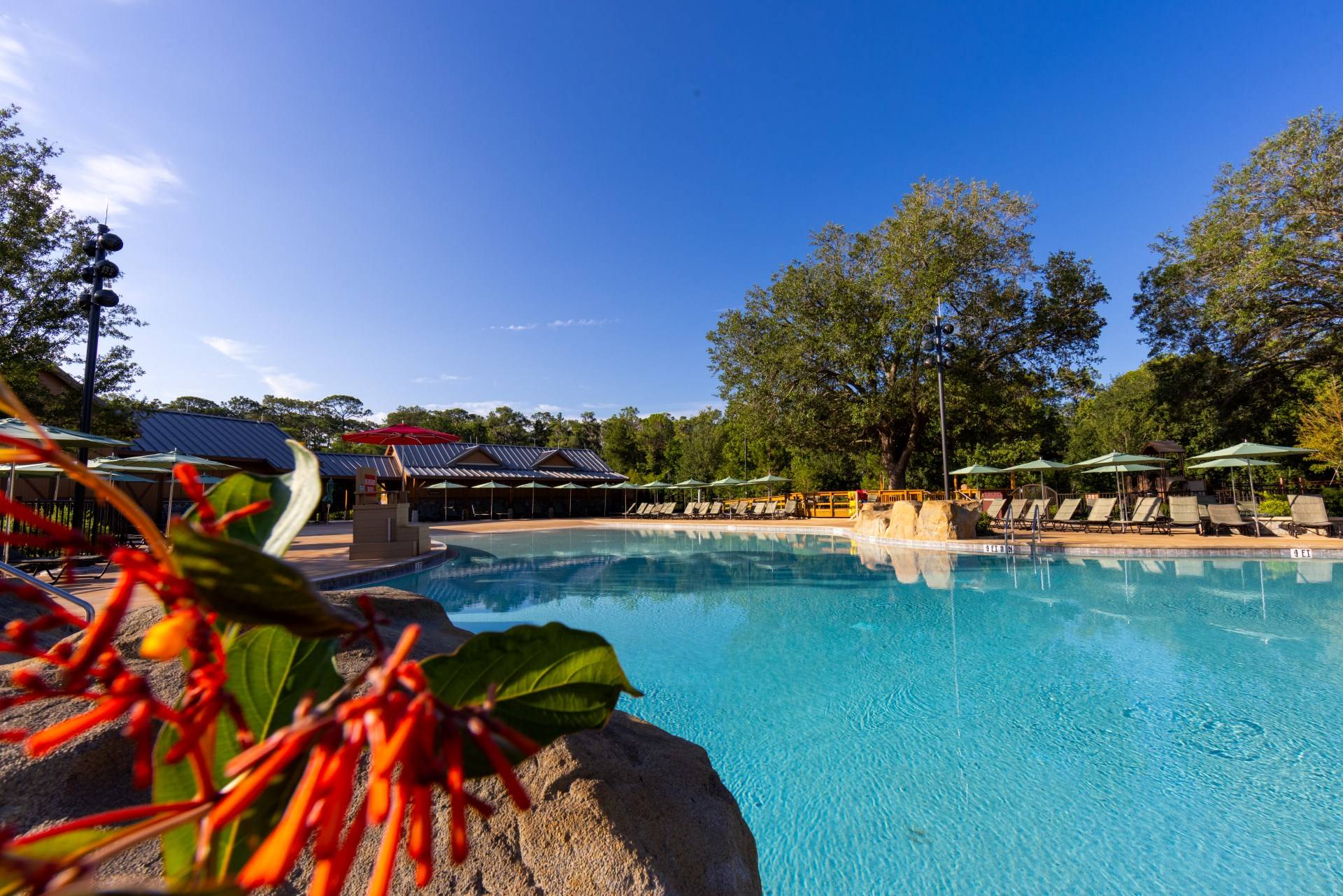 Fort Wilderness Resort's Expanded Pool Area and Refreshed Reception Outpost