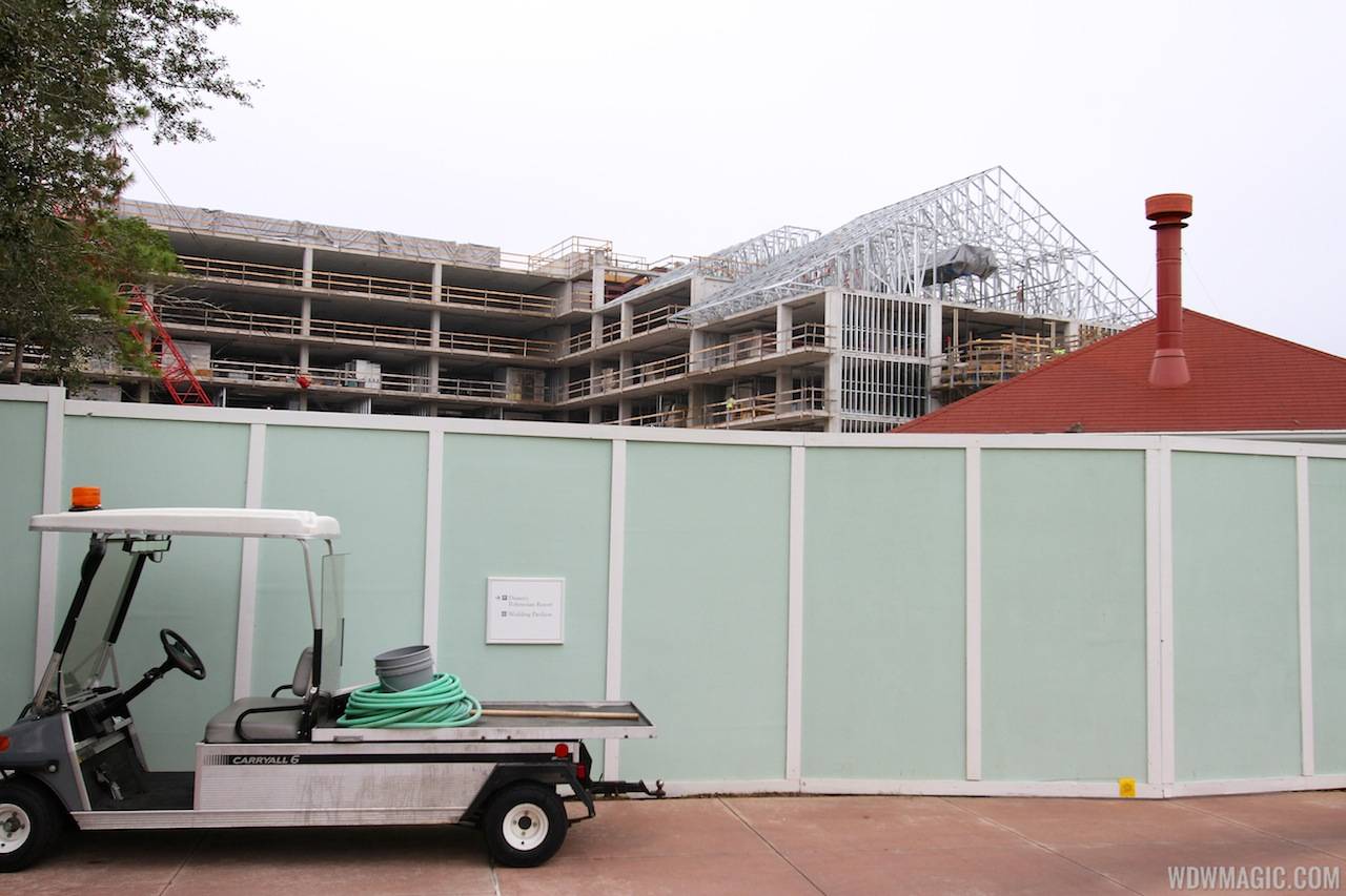 PHOTOS - Disney's Grand Floridian Resort DVC wing construction update