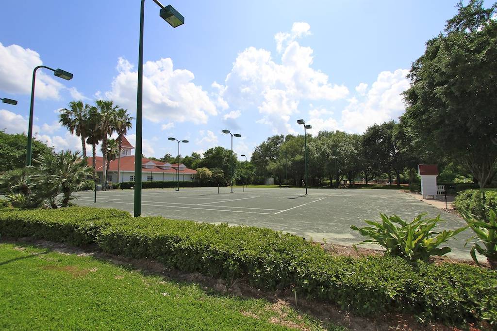Grand Floridian tennis courts refurbishment