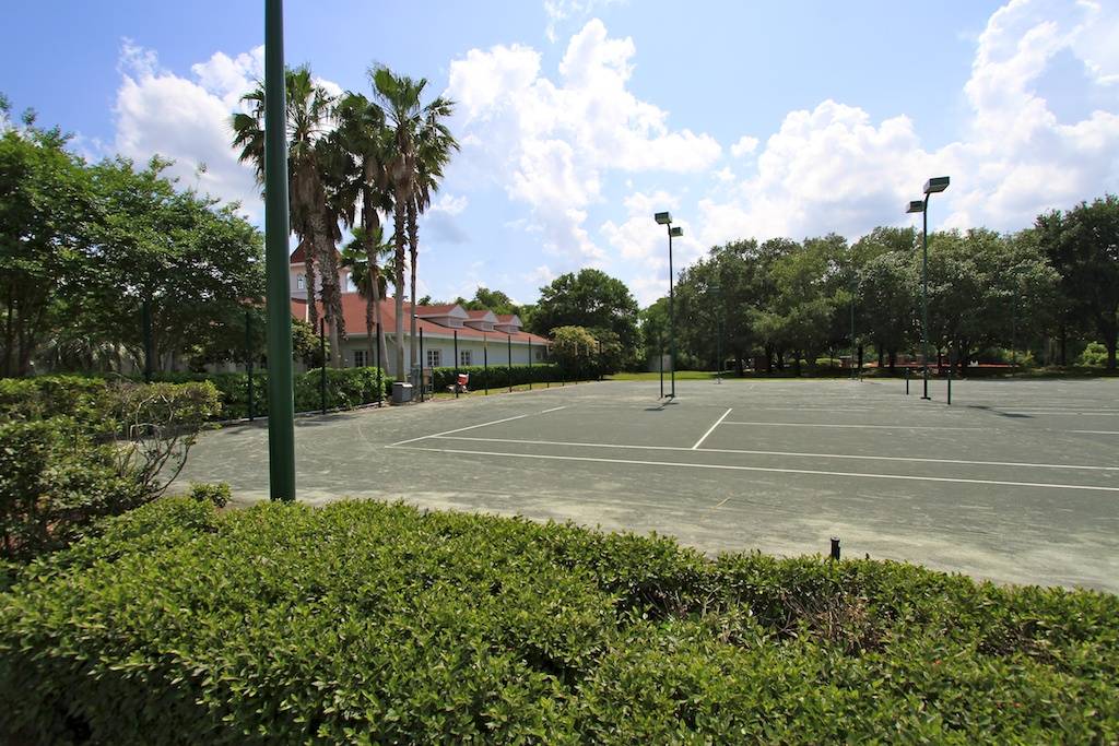 Grand Floridian Resort tennis courts refurbishment