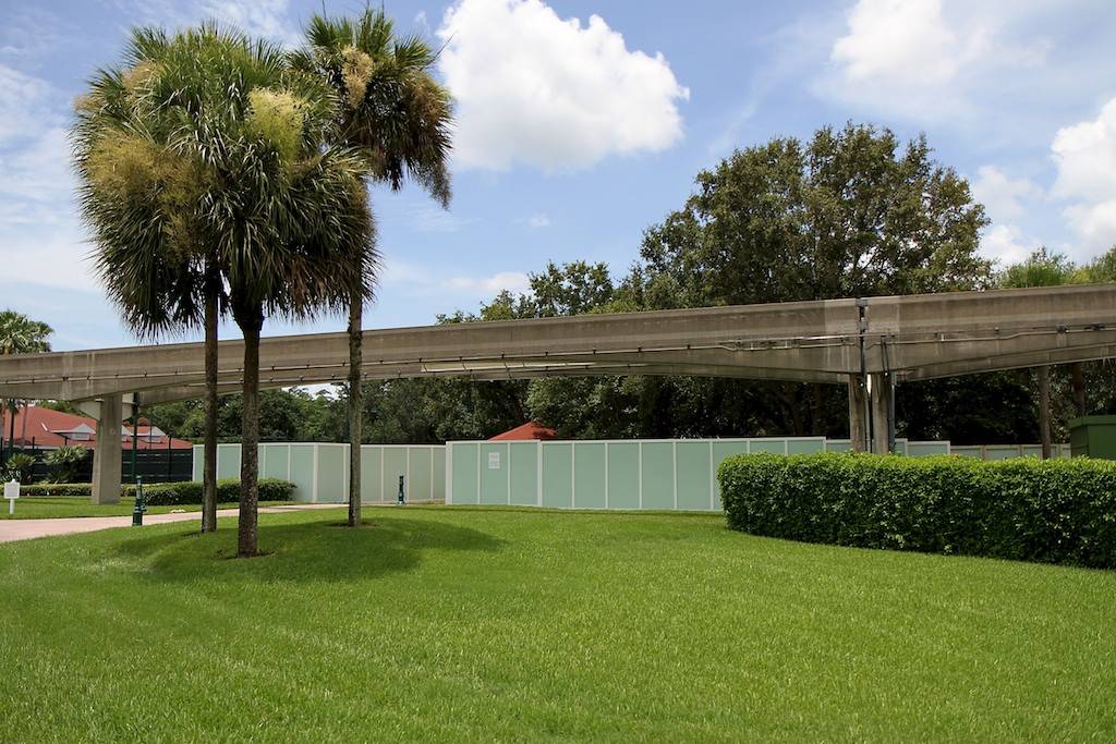 PHOTOS - Walls up at at the proposed DVC Villas location at the Grand Floridian Resort