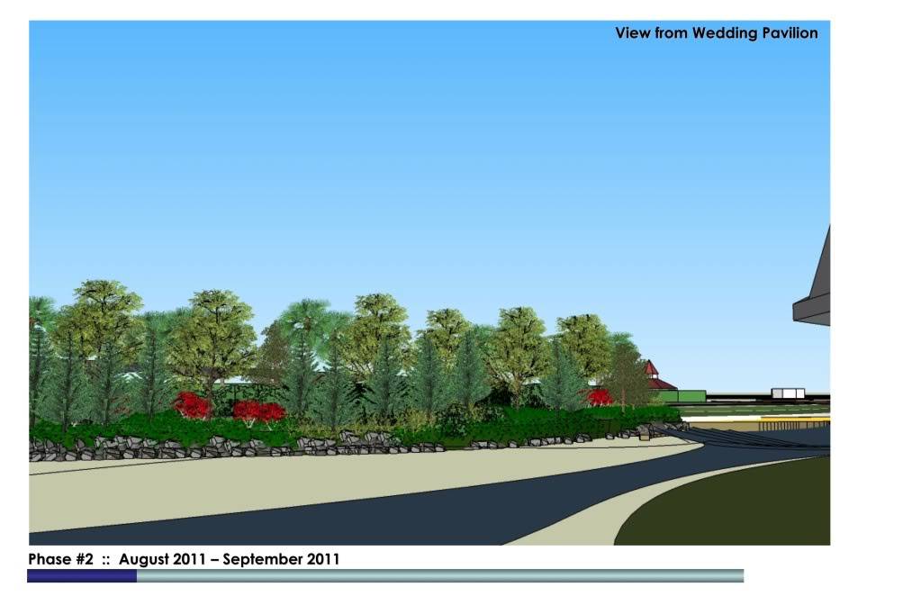 PHOTOS - Disney Wedding planners providing Grand Floridian Villas construction visual impact renderings to potential wedding guests