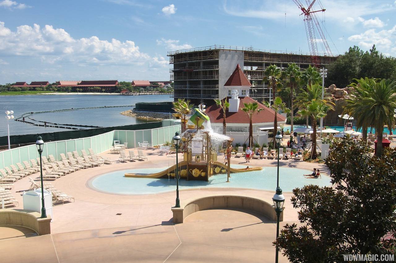 Disney's Grand Floridian Resort - Alice in Wonderland kids splash playground