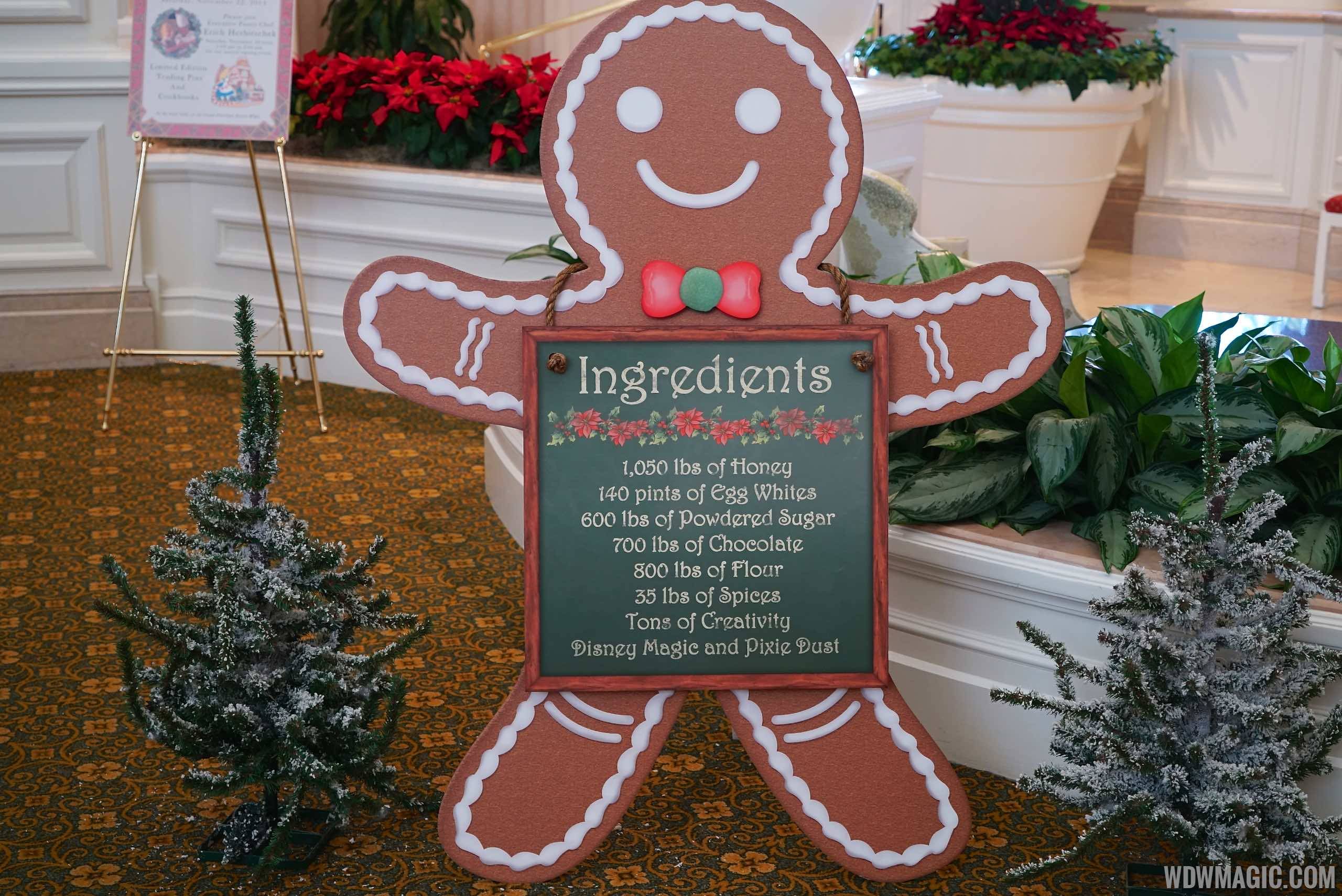 PHOTOS - Gingerbread House now open at Disney's Grand Floridian Resort