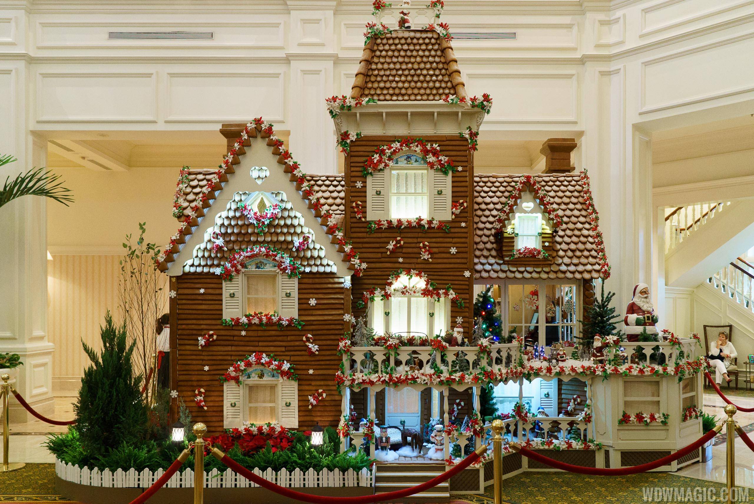 2015 Grand Floridian Gingerbread House