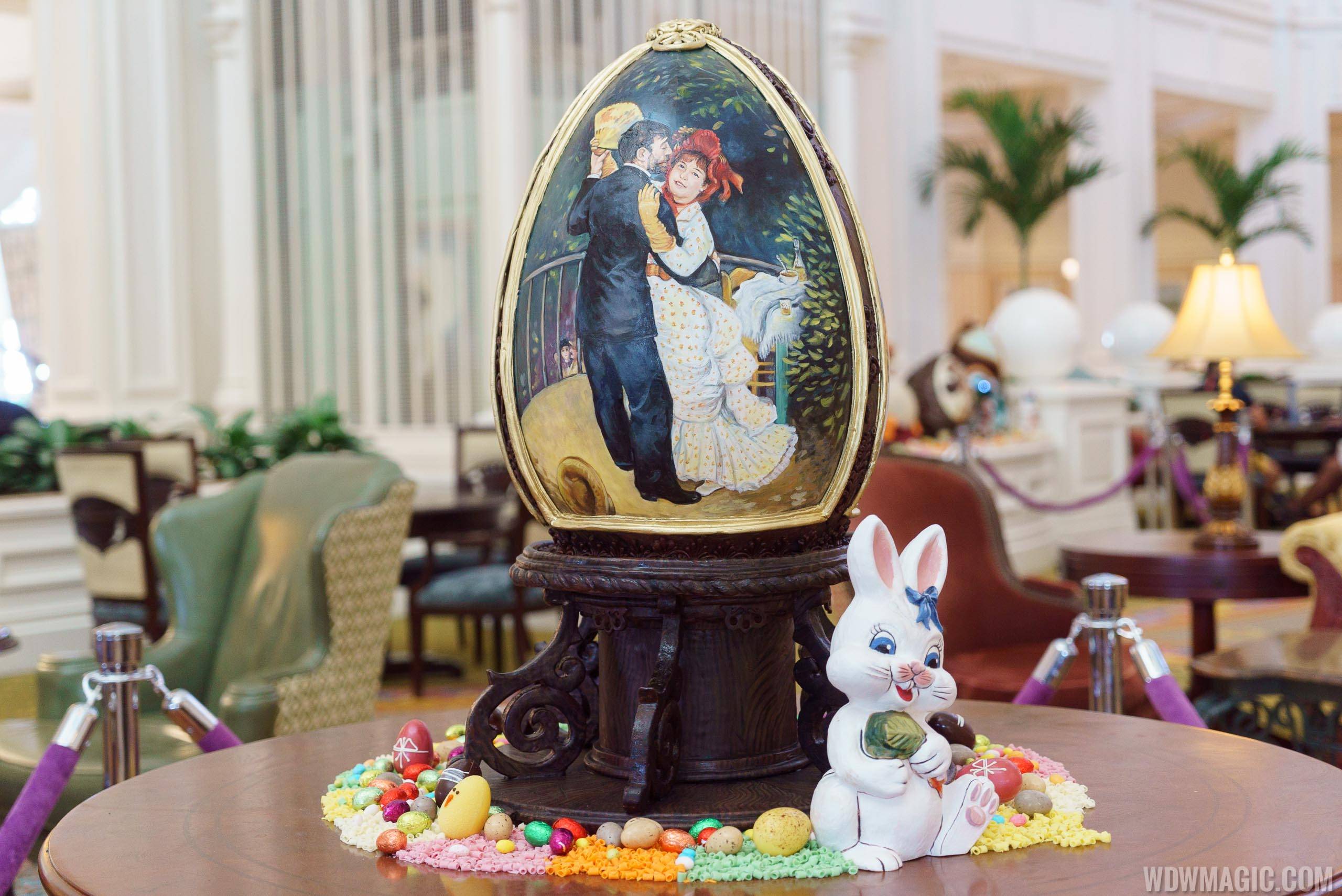 PHOTOS - Easter Egg display at Disney's Grand Floridian Resort