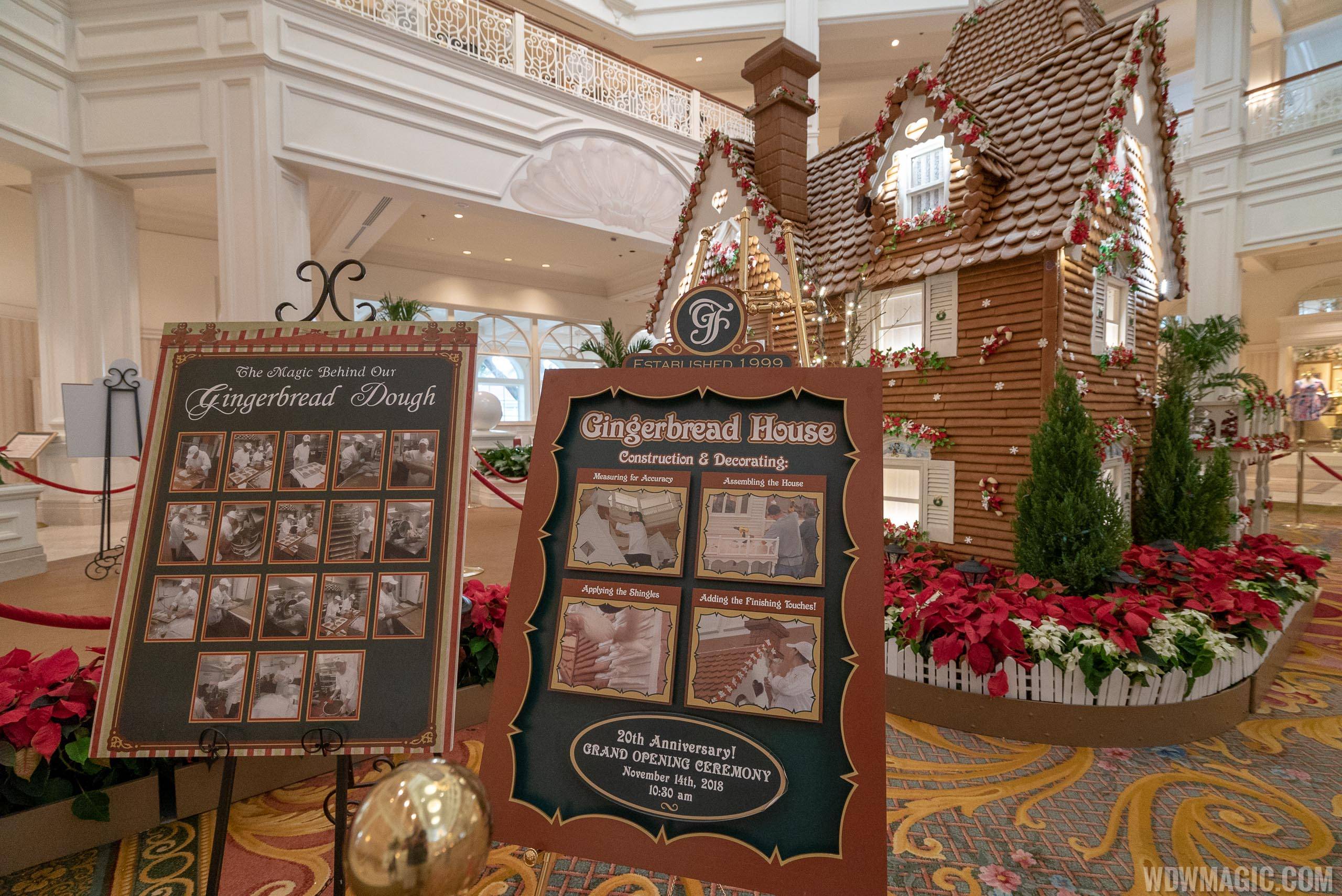 2018 Grand Floridian Gingerbread House