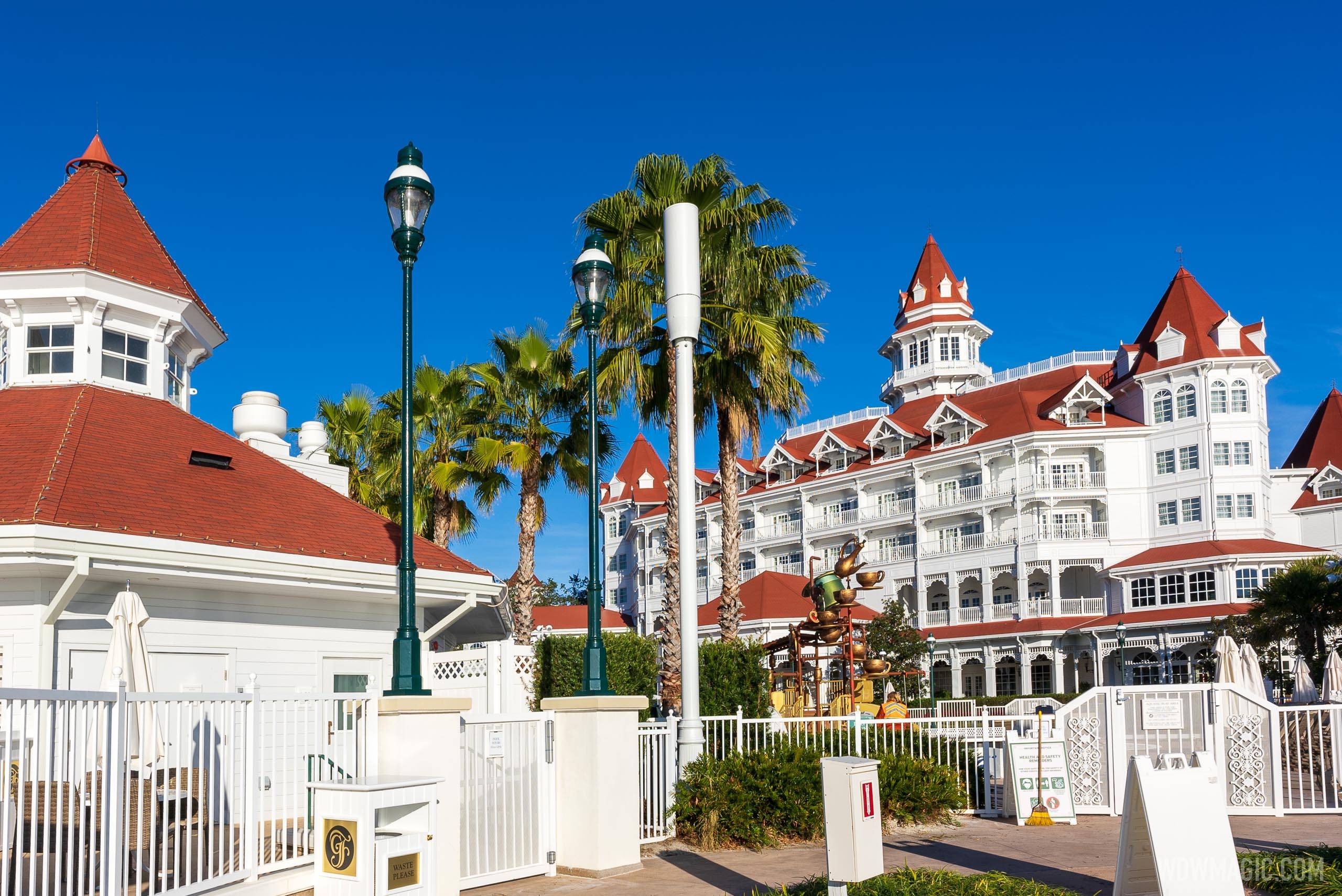 5G cell towers at Disney's Grand Floridian Resort