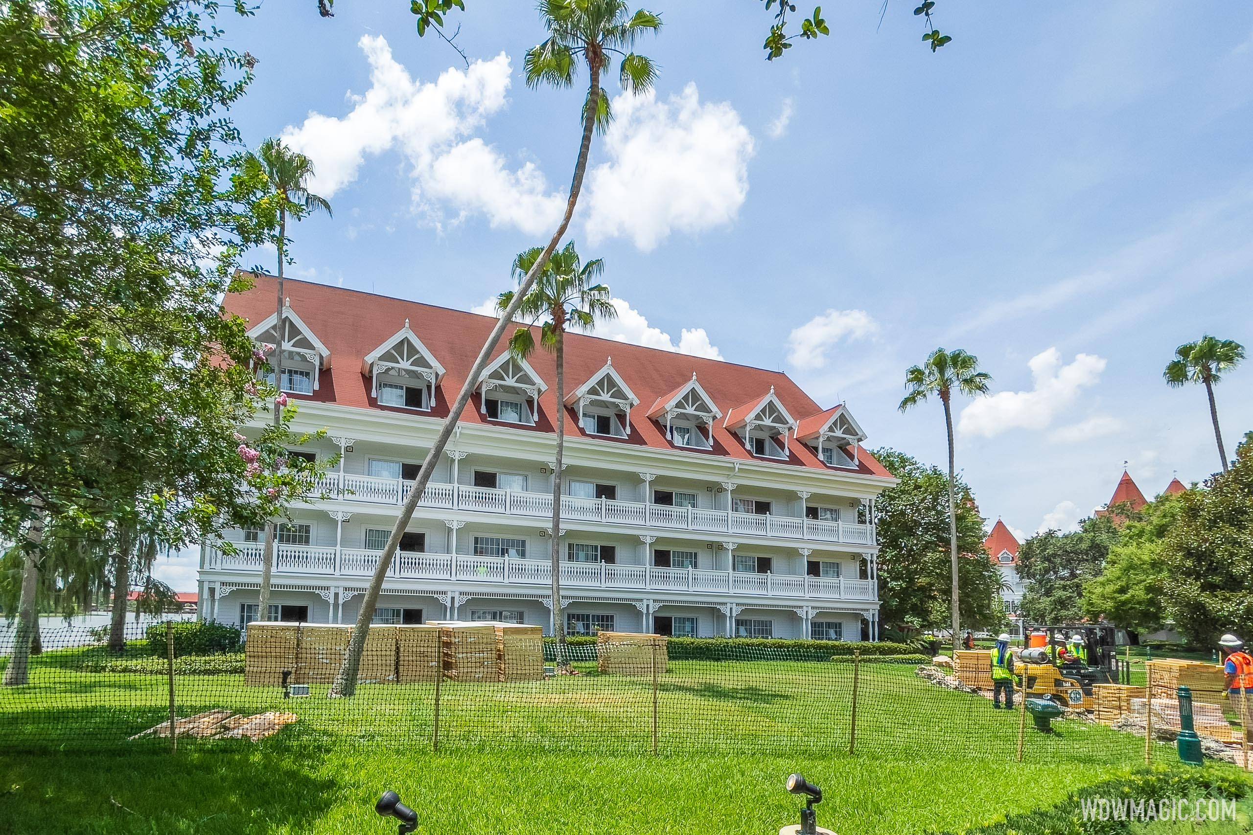Renovation work moves to Boca Chica building at Disney's Grand Floridian Resort