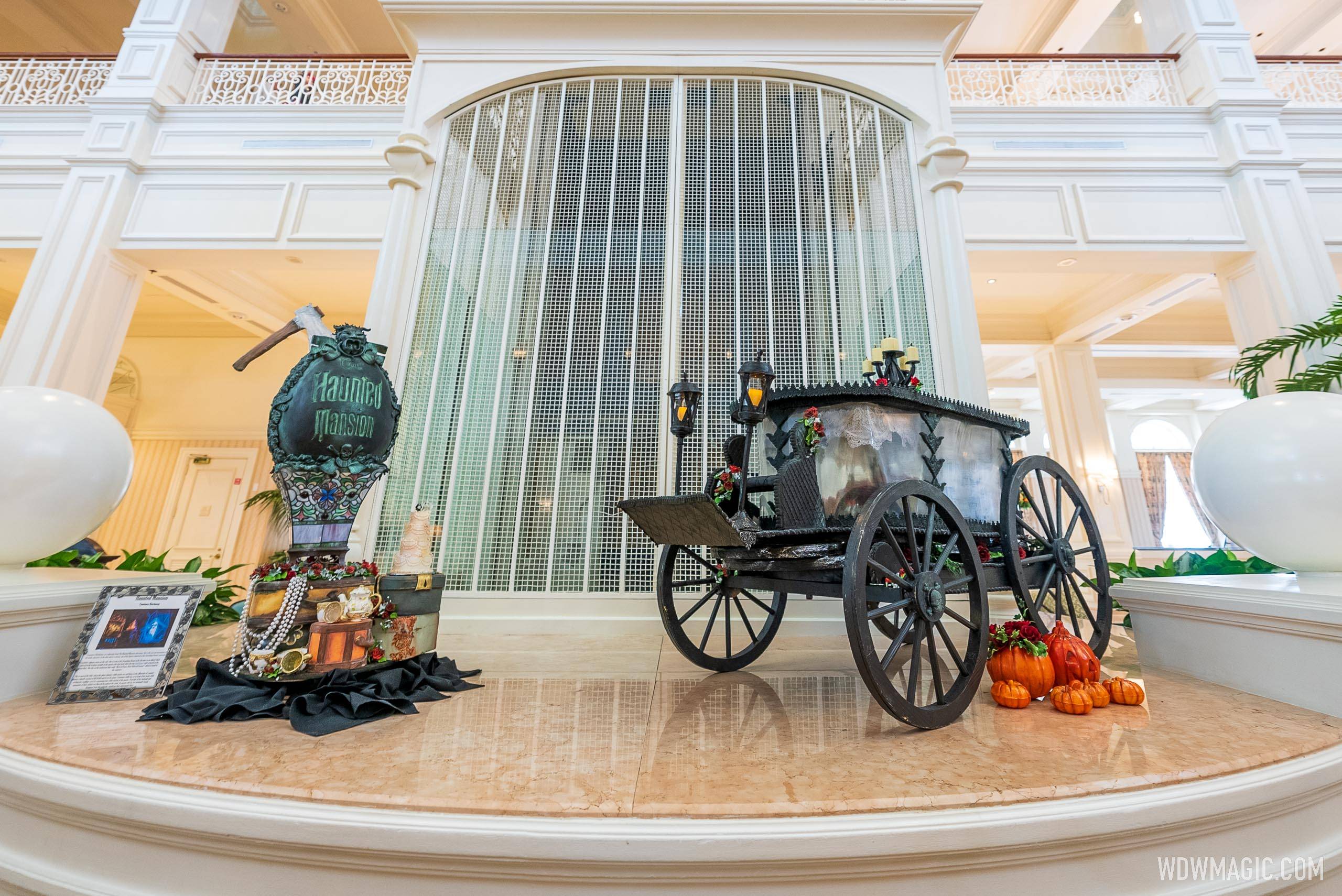 Grand Floridian Resort Haunted Mansion chocolate display