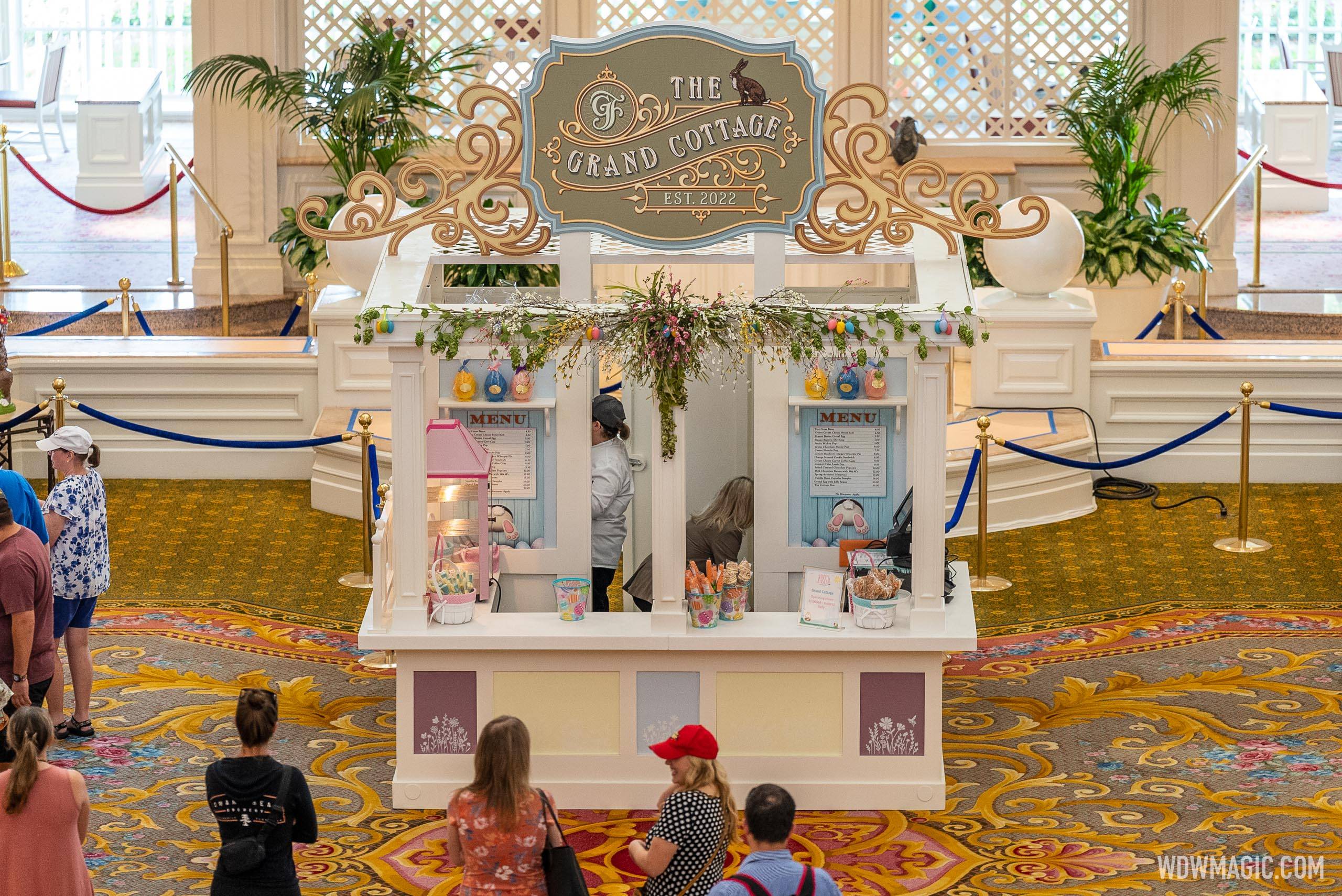 The Grand Cottage returns to Disney's Grand Floridian Resort offering Easter goodies