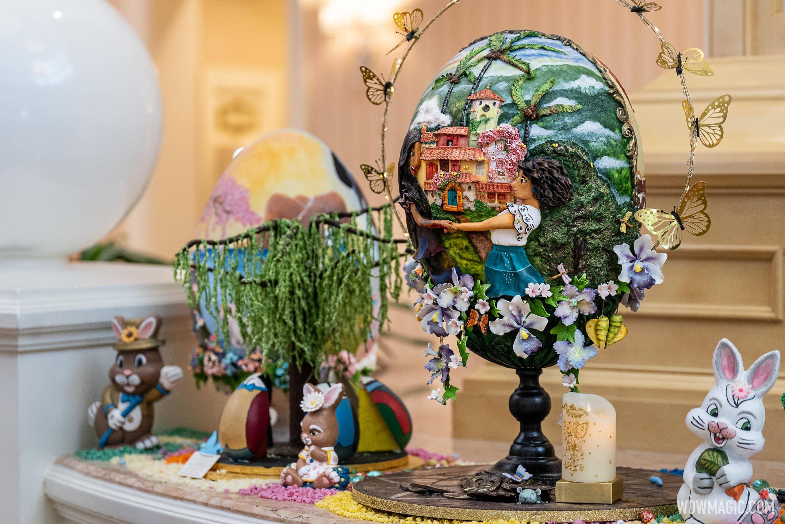 2023 Easter Egg display at Disney's Grand Floridian Resort
