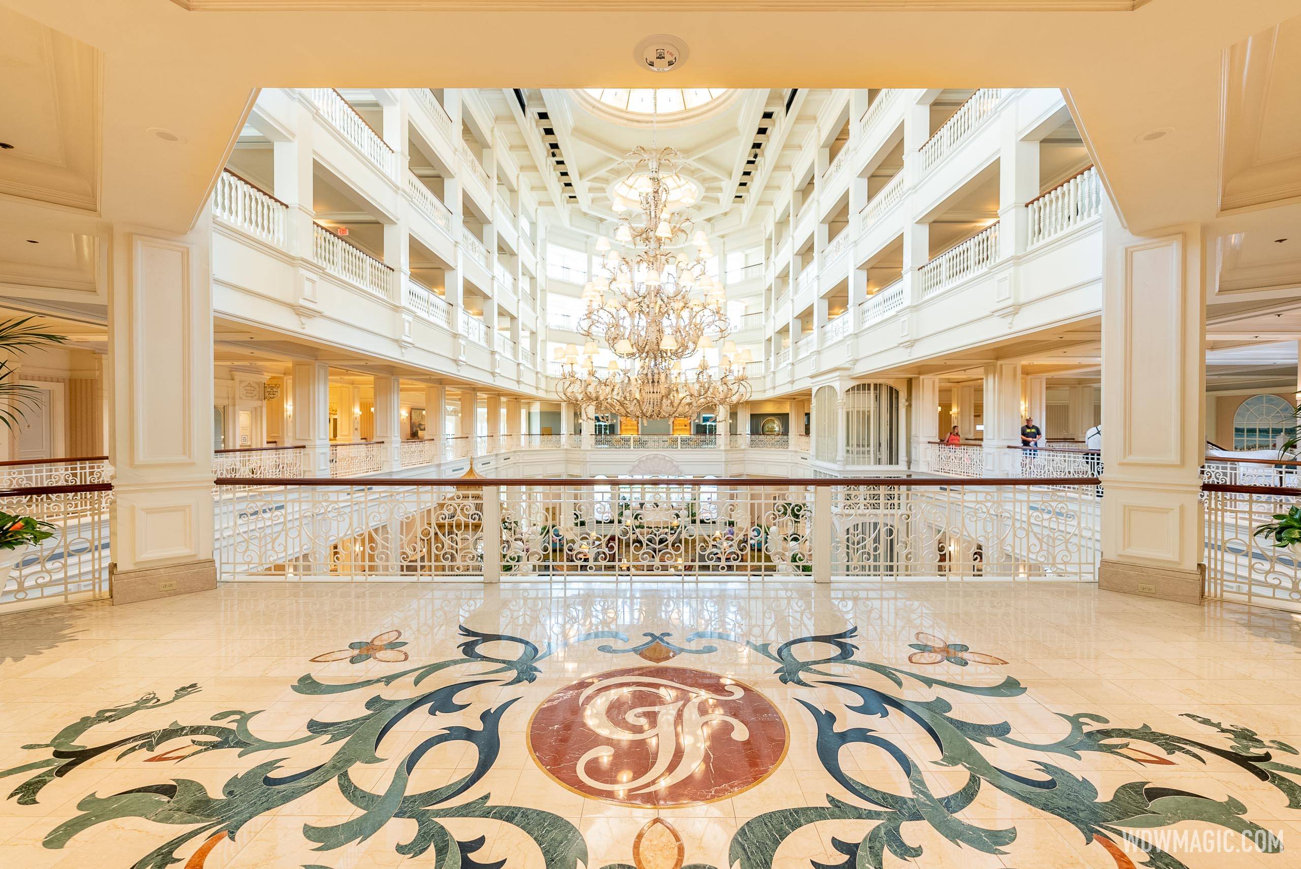Disney's Grand Floridian Resort lobby May 2023