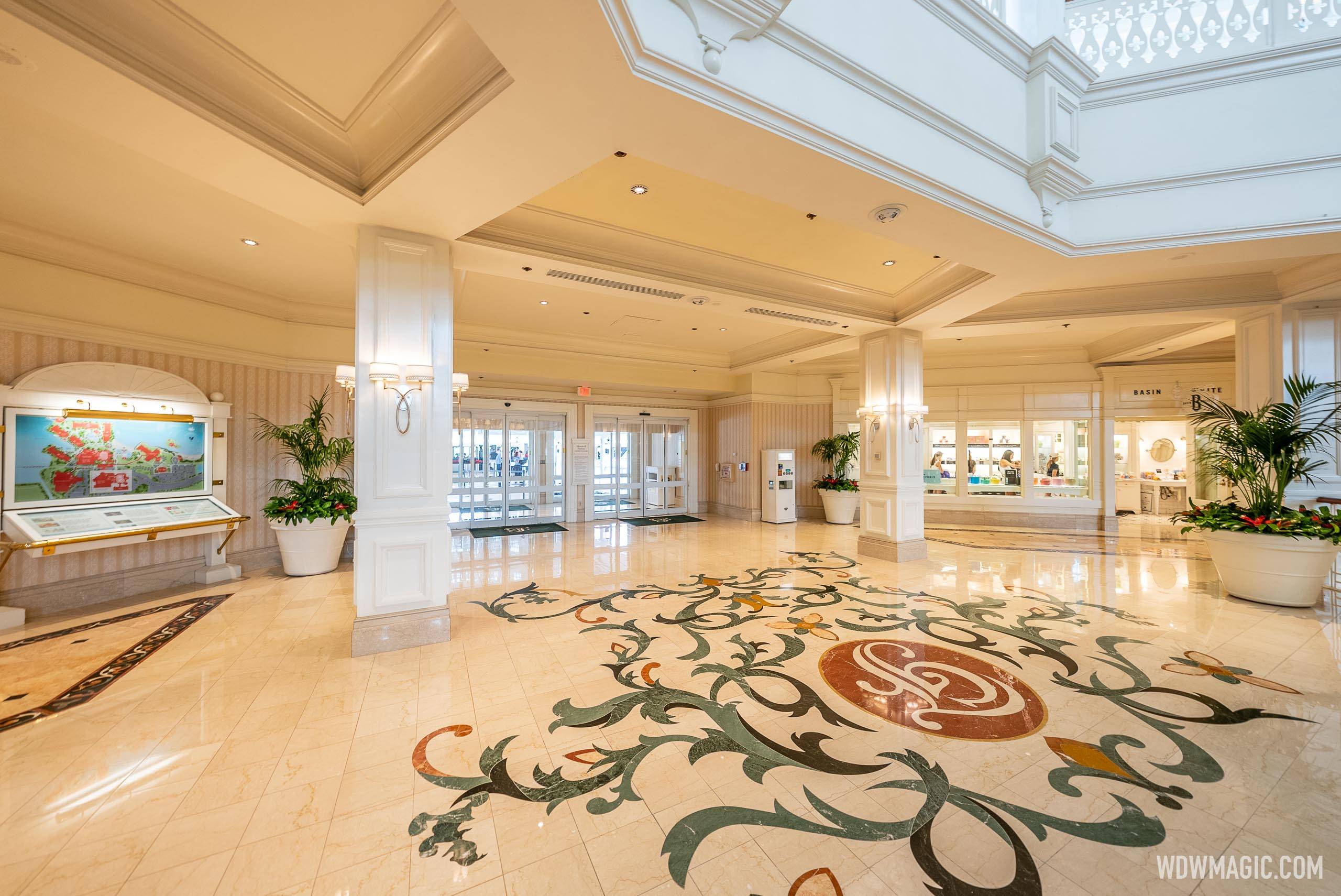 Disney's Grand Floridian Resort lobby May 2023
