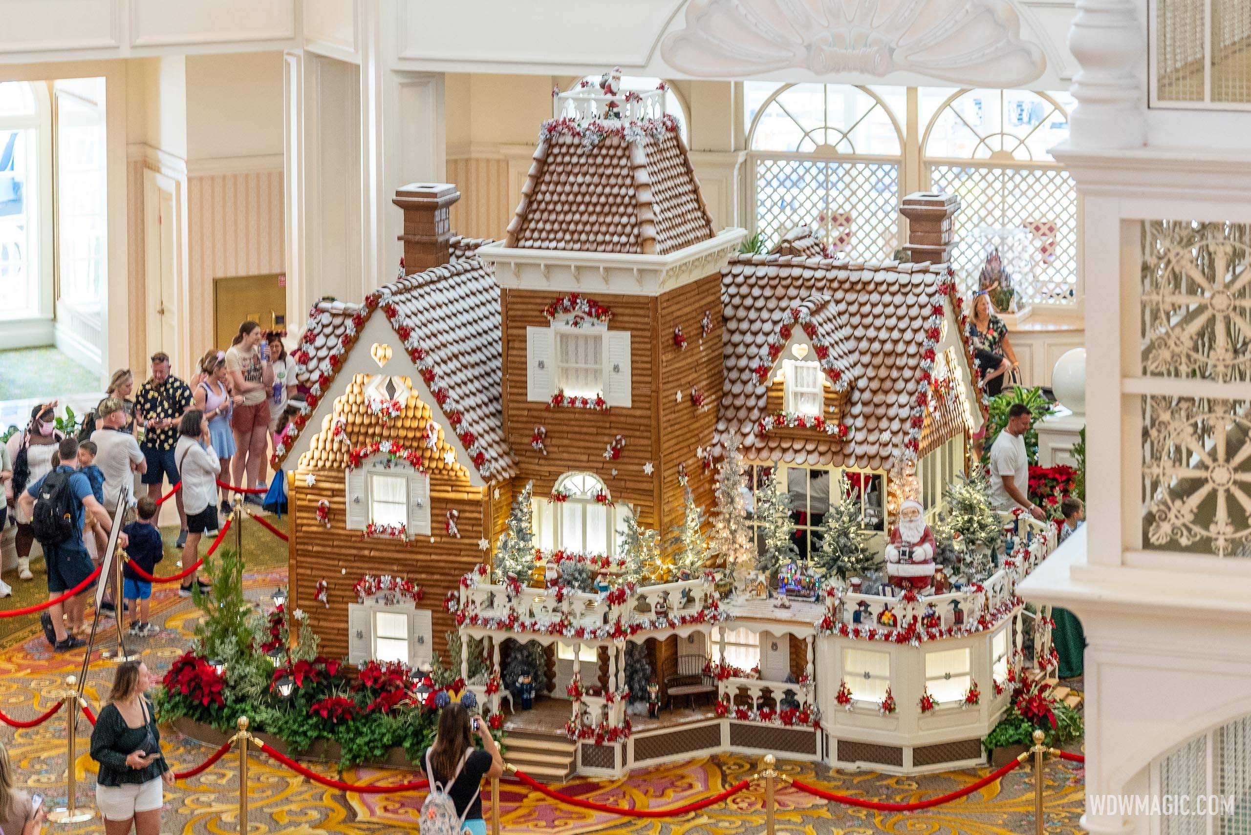 From Chocolate Santa to Sugar Snowflakes: Disney's Grand Floridian Gingerbread House is now open