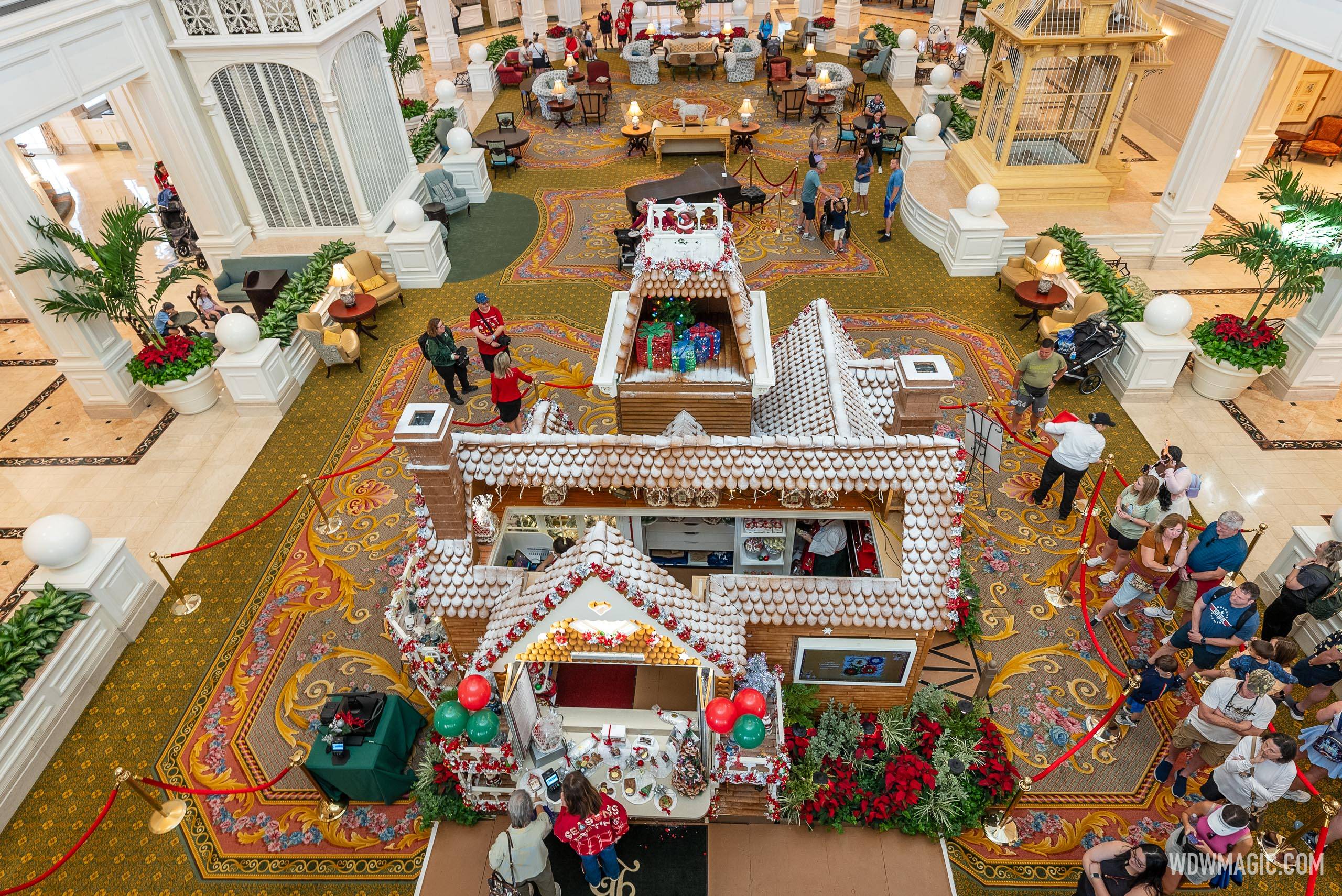 Disney's Grand Floridian Resort Gingerbread House 2023