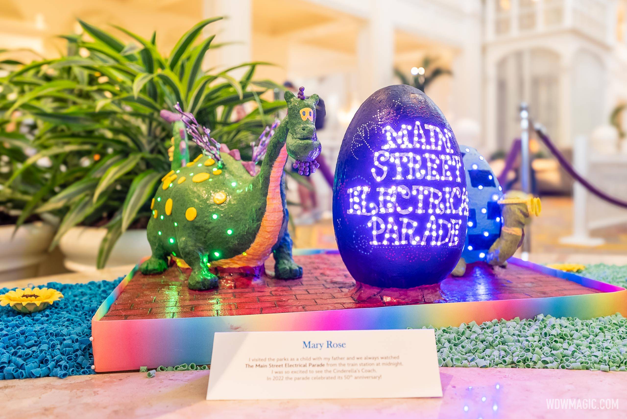 2024 Easter Egg display at Disney's Grand Floridian Resort