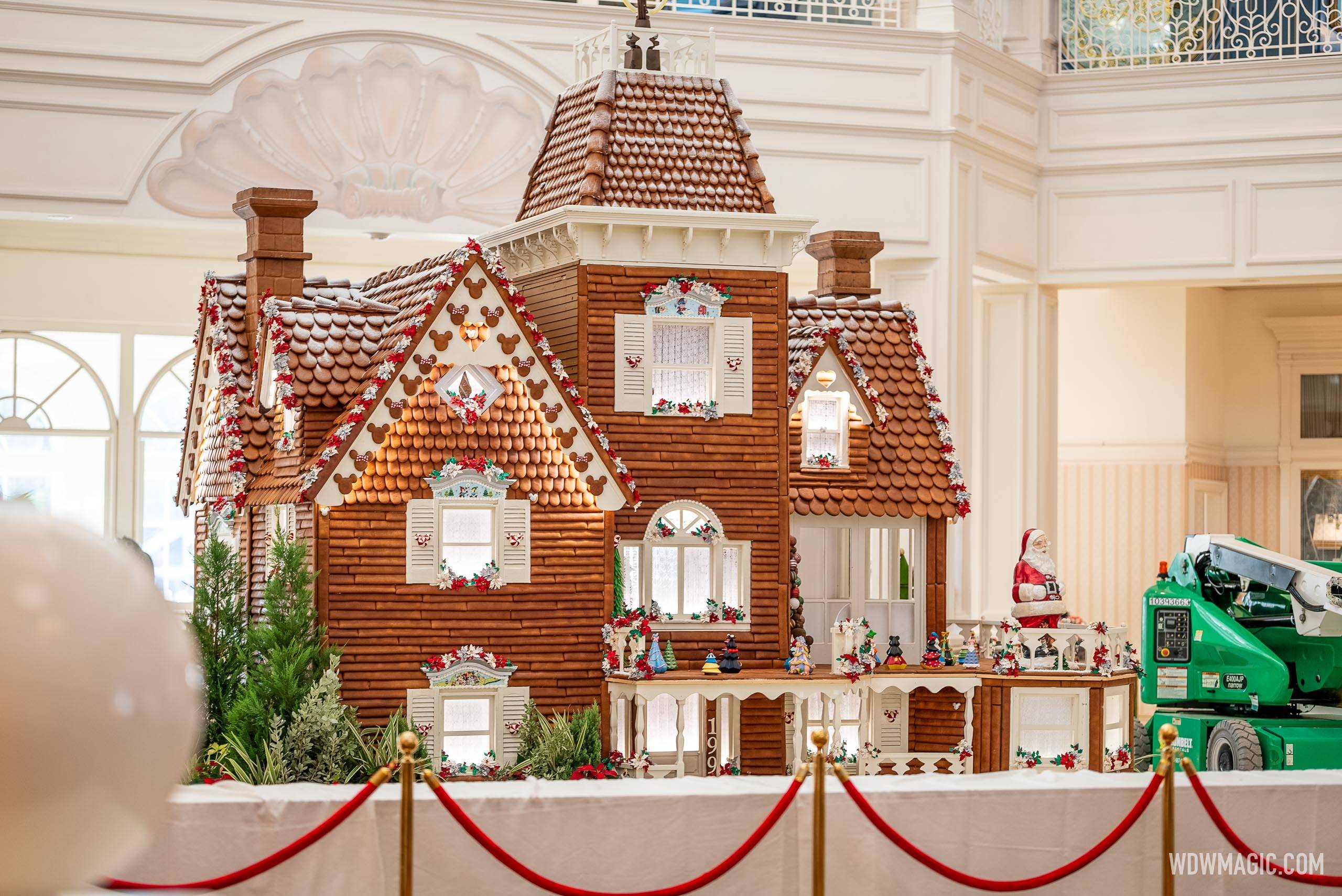 A Behind-the-Scenes Look at the 2024 Grand Floridian Gingerbread House Construction