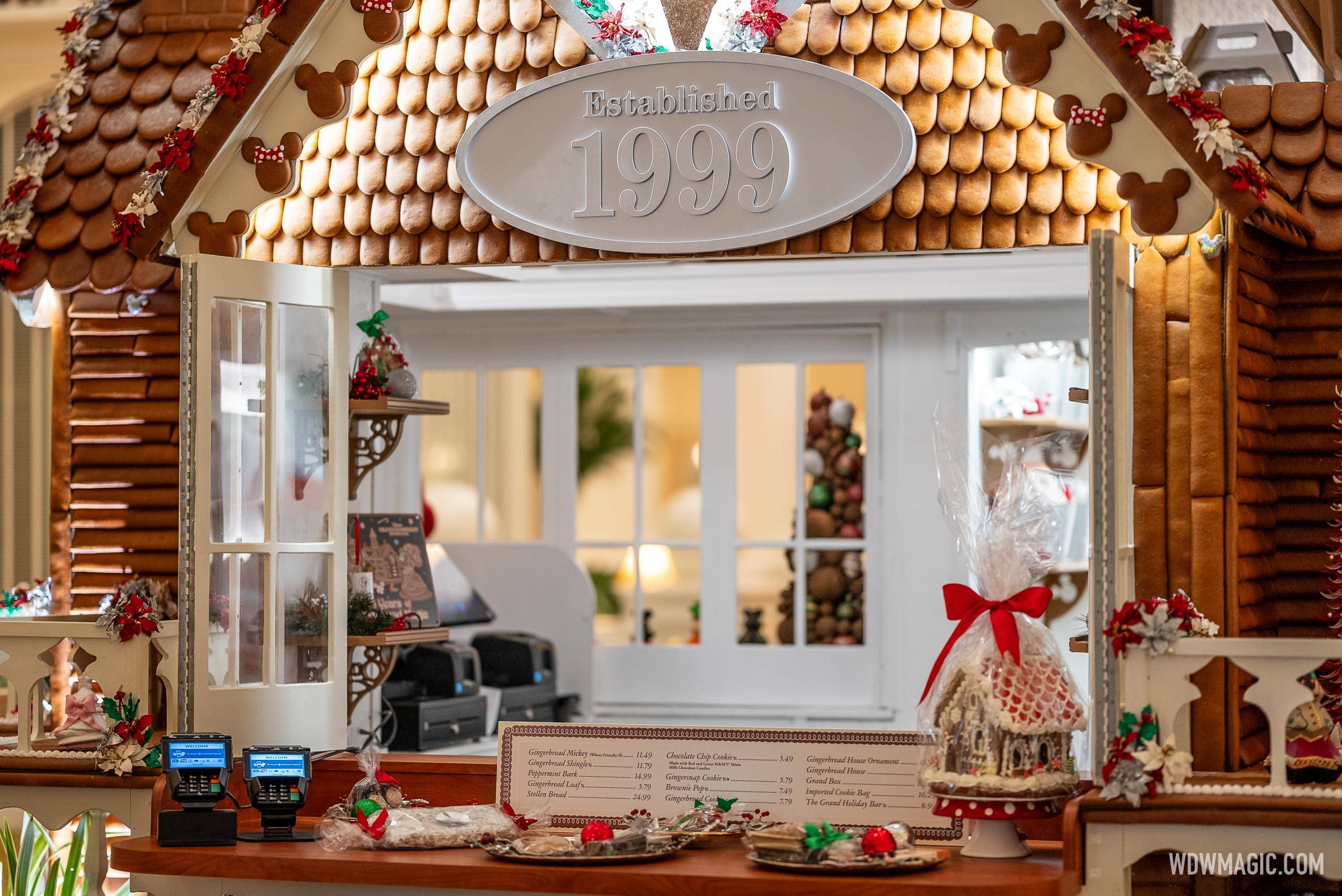 Disney's Grand Floridian Resort Gingerbread House 2024