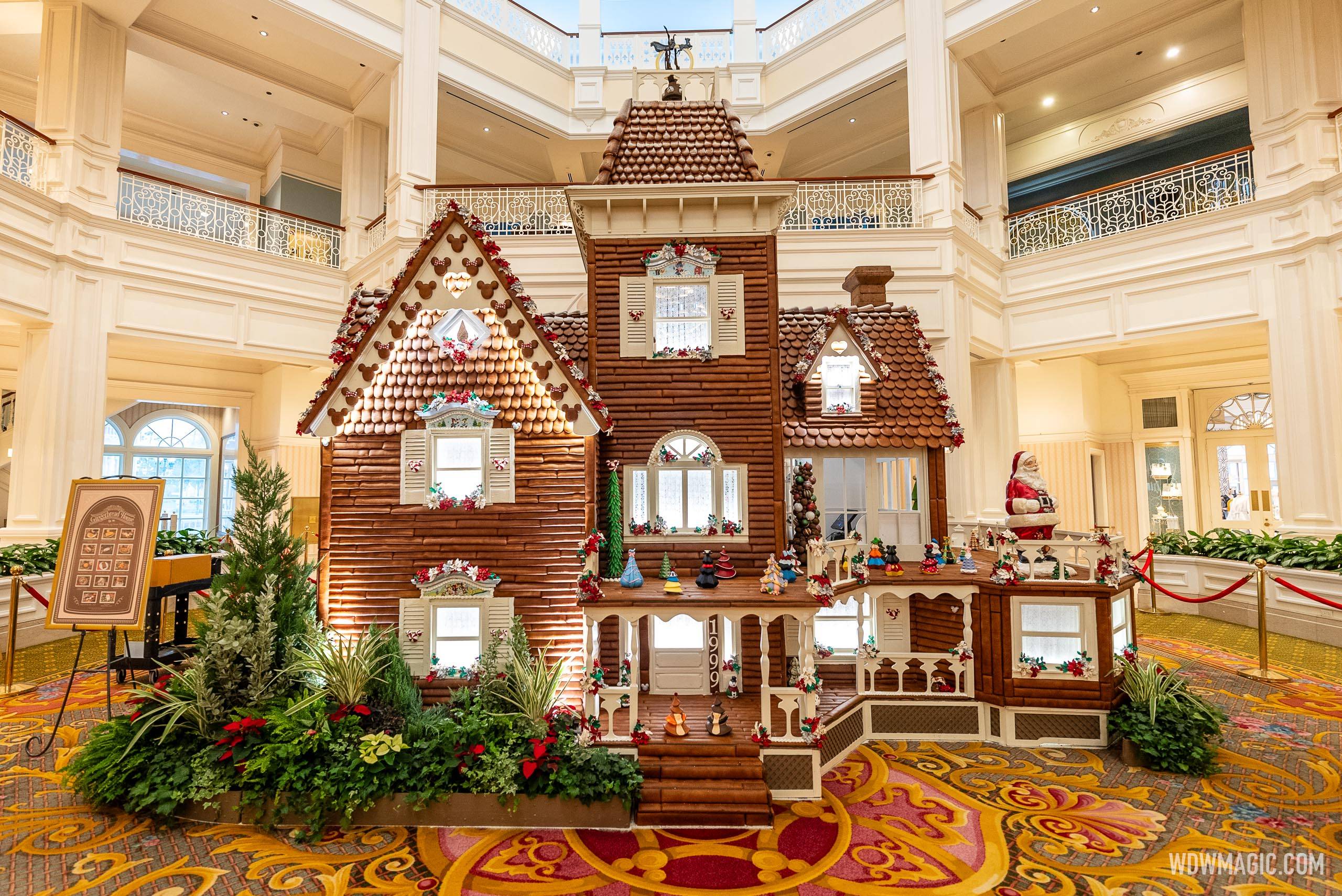 Disney's Grand Floridian Resort Gingerbread House 2024