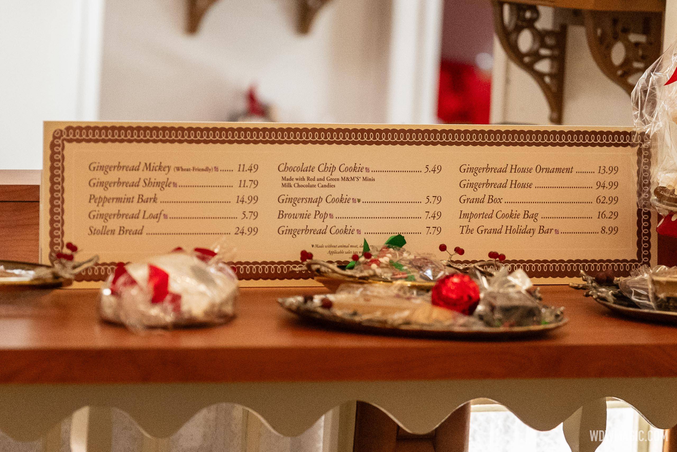 Disney's Grand Floridian Resort Gingerbread House 2024