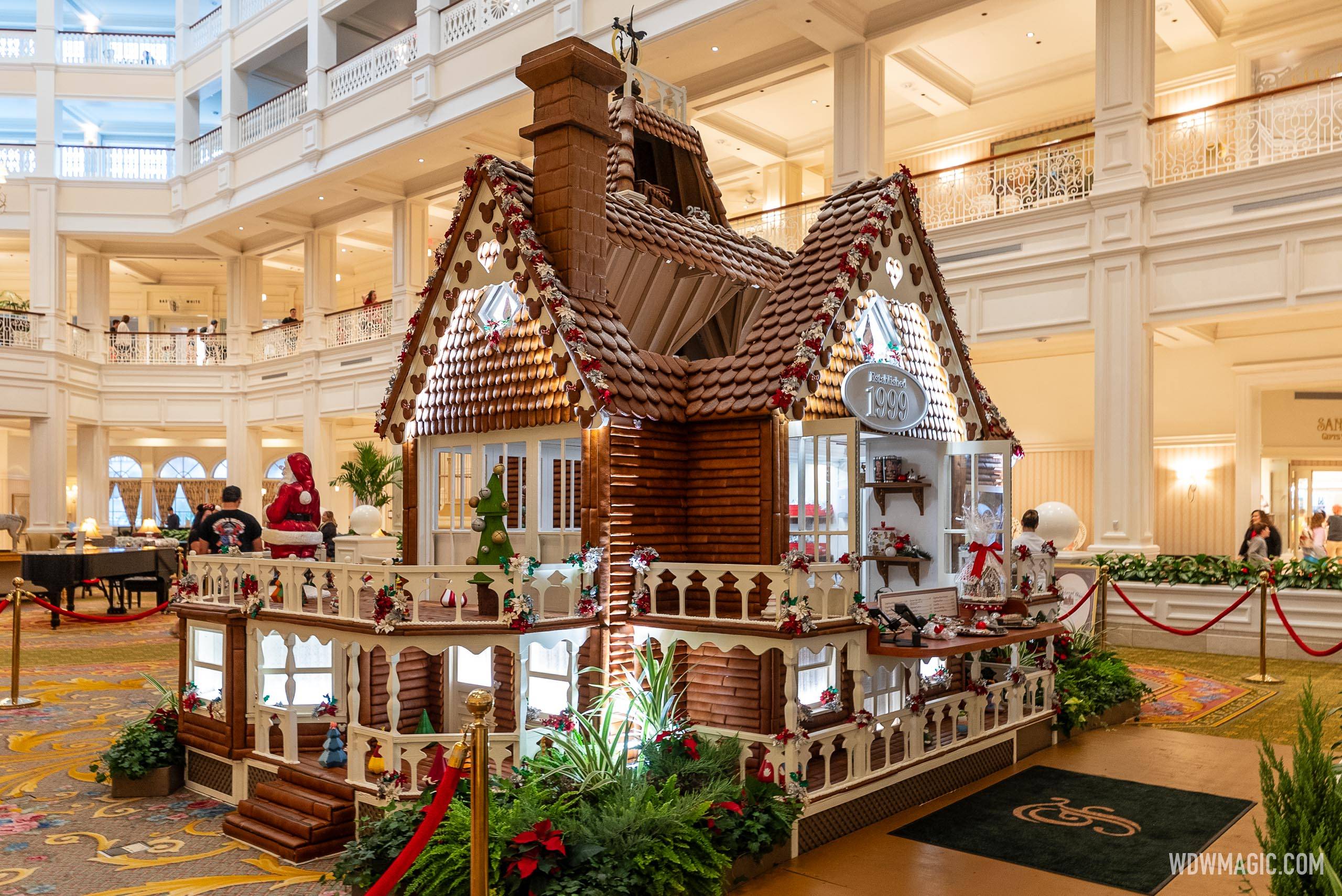 Disney's Grand Floridian Resort Gingerbread House 2024