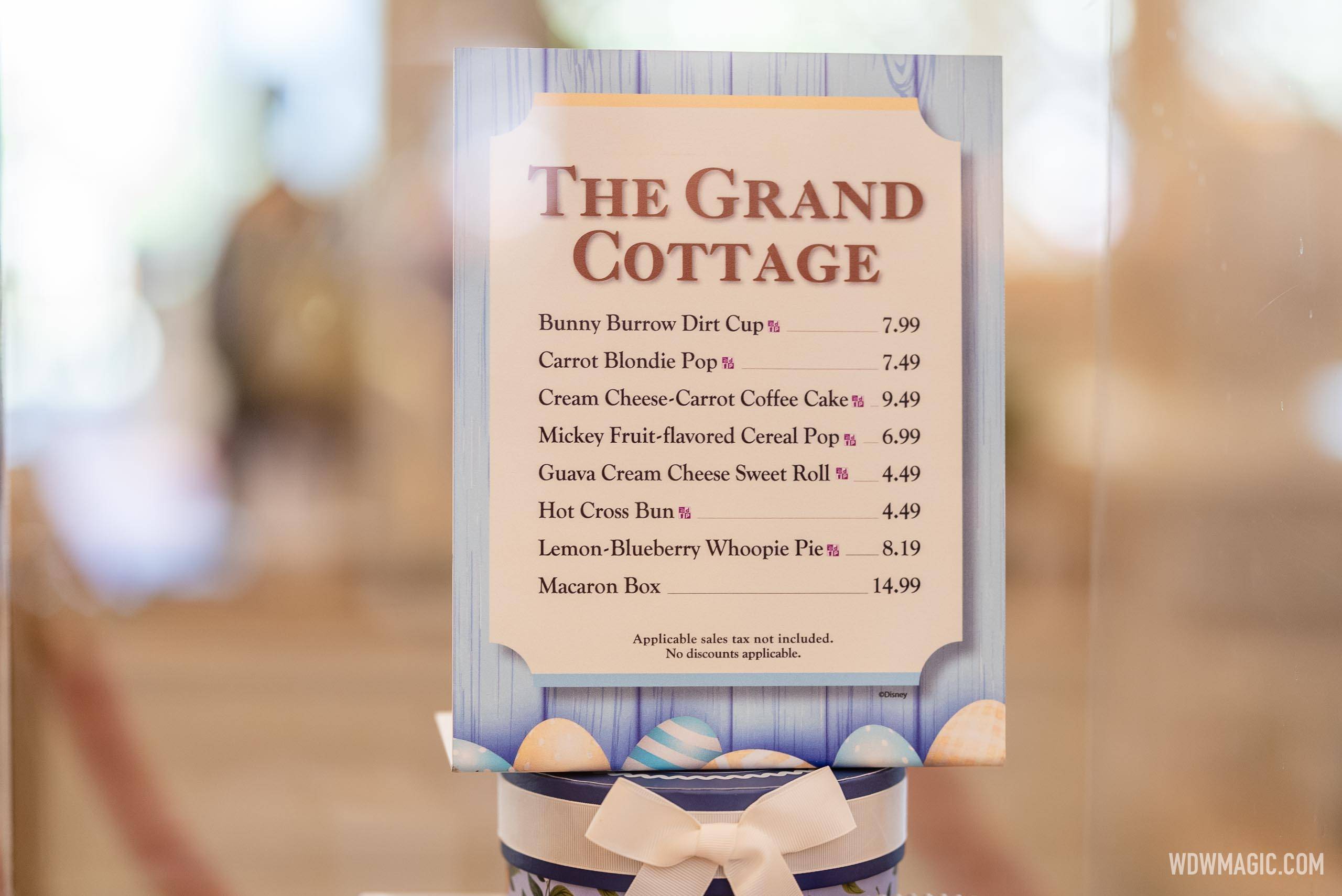 2025 Grand Cottage and Easter Egg Display at Disney's Grand Floridian Resort