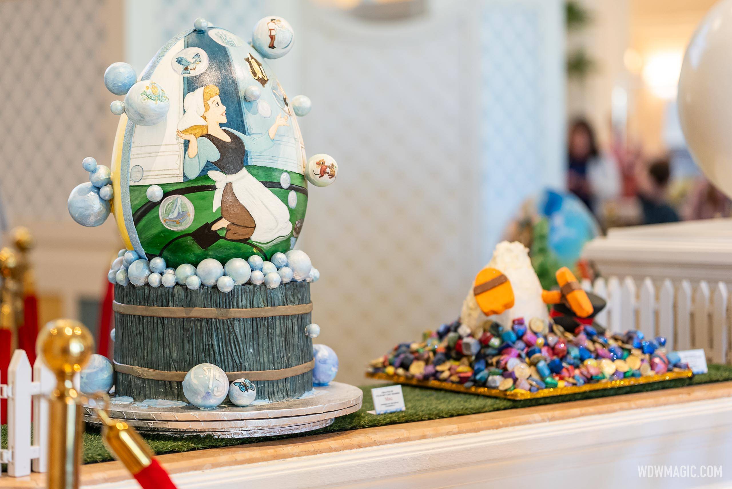 2025 Grand Cottage and Easter Egg Display at Disney's Grand Floridian Resort