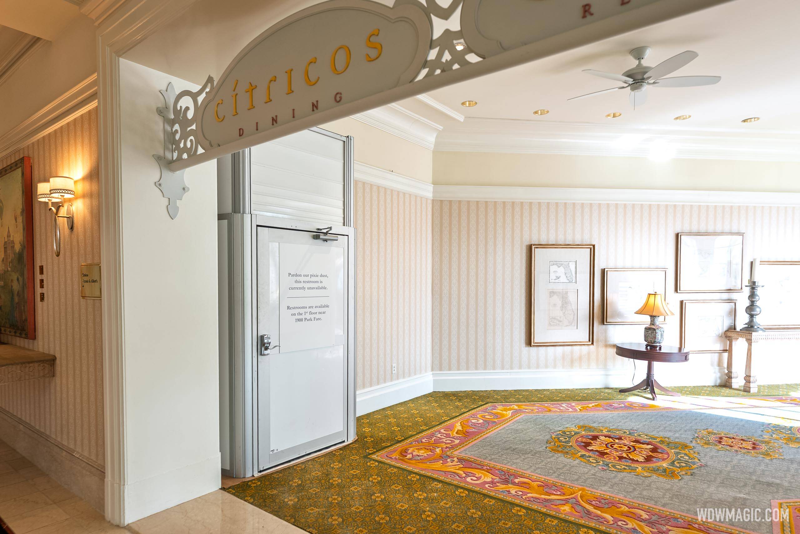 Disney's Grand Floridian Resort Lobby Refurbishment - May 1, 2025