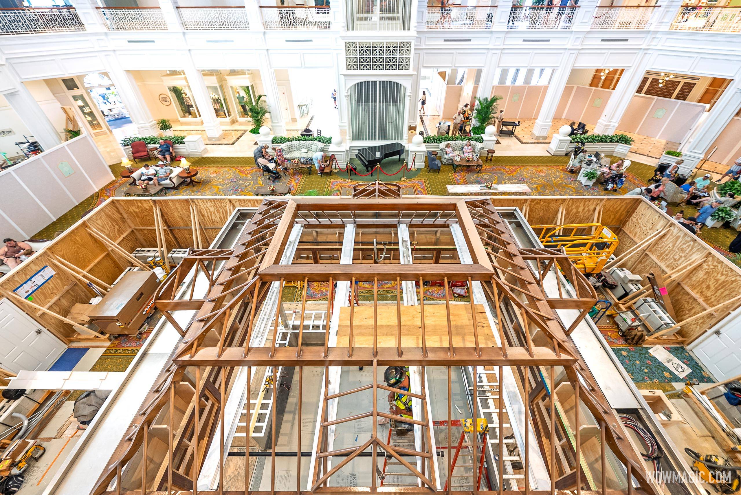 Disney's Grand Floridian Resort Lobby Refurbishment - September 19, 2025