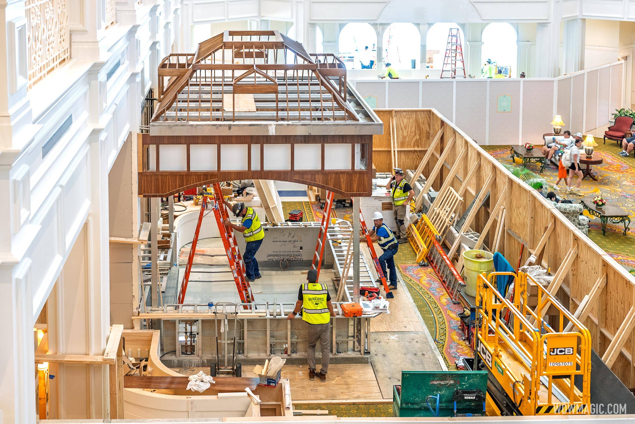 Disney's Grand Floridian Resort Lobby Refurbishment - September 19, 2025