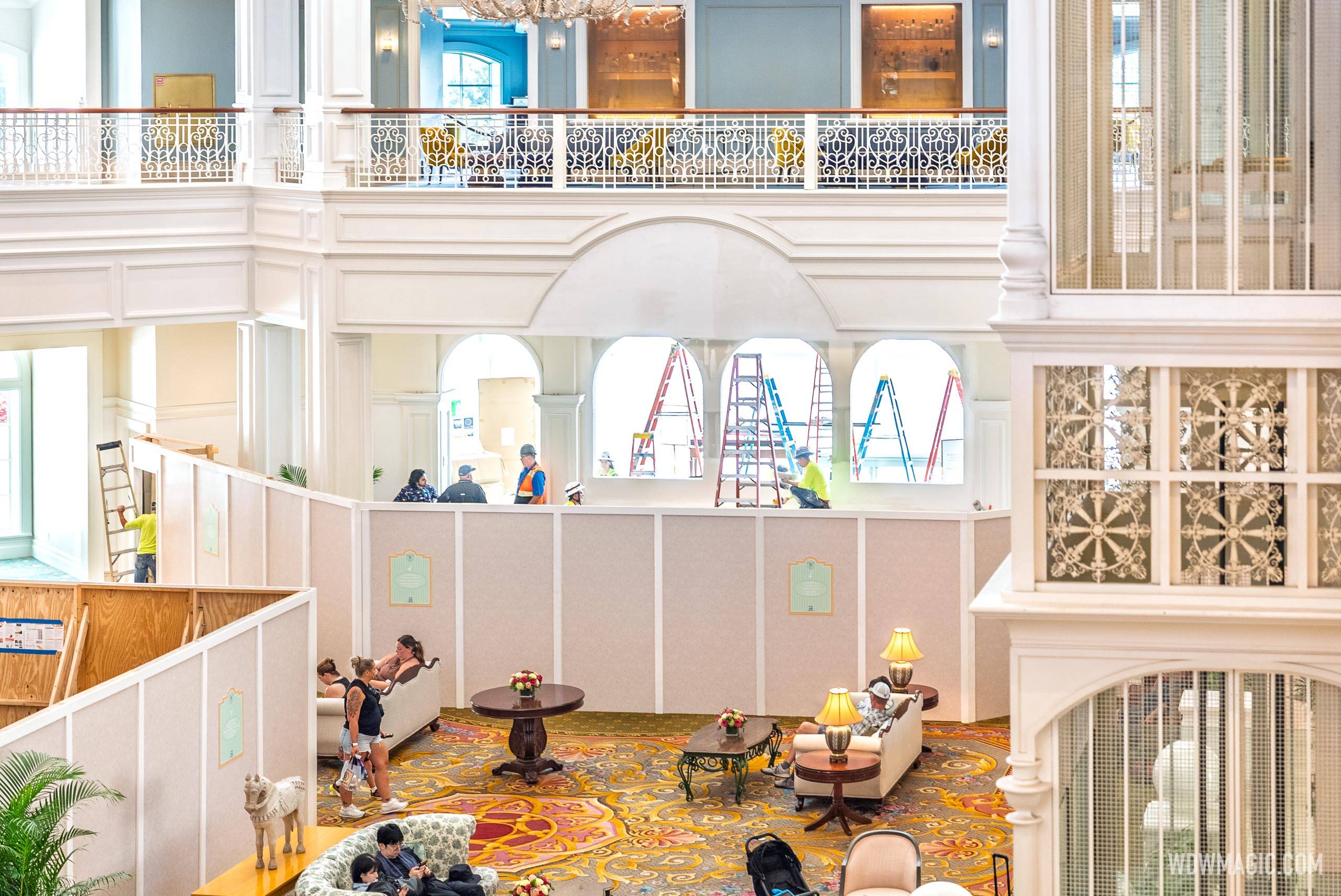 Disney's Grand Floridian Resort Lobby Refurbishment - September 19, 2025
