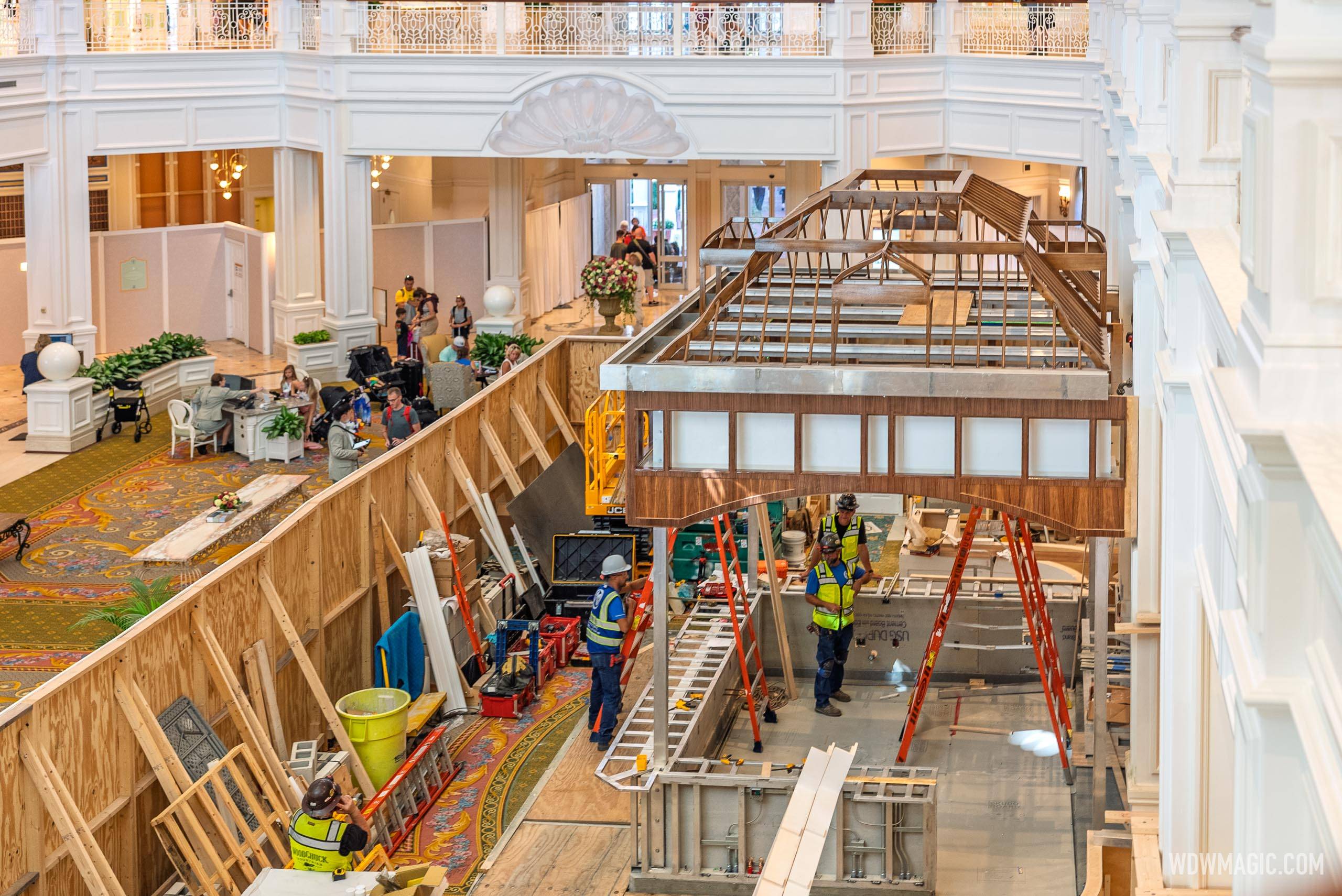 Disney's Grand Floridian Resort Lobby Refurbishment - September 19, 2025