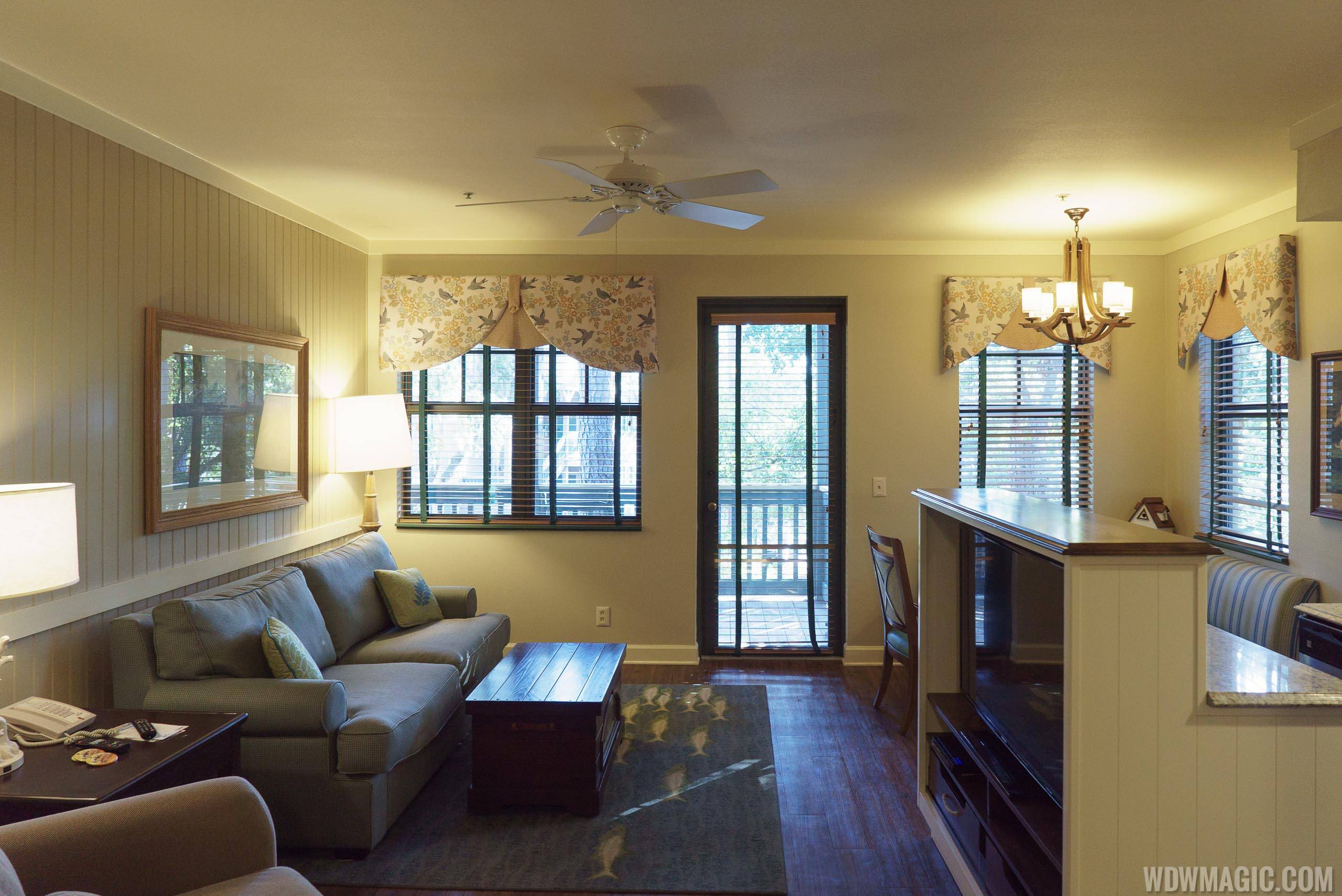 Disney's Hilton Head Island Resort - 2 Bedroom Suite living room