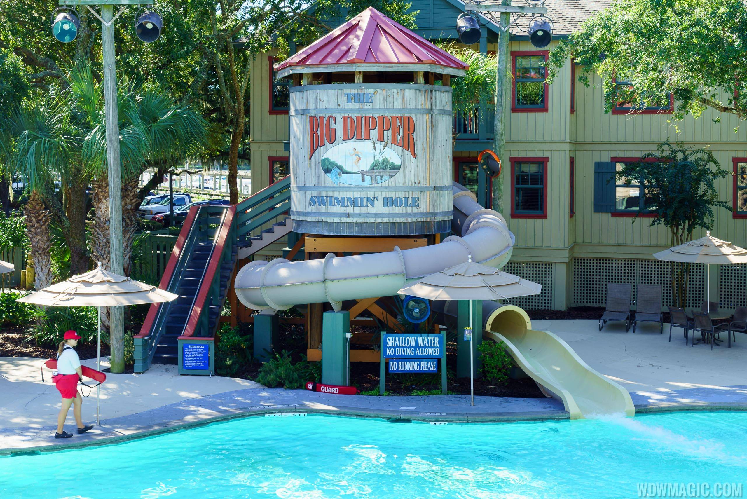 Disney's Hilton Head Island Resort - The Big Dipper pool slide