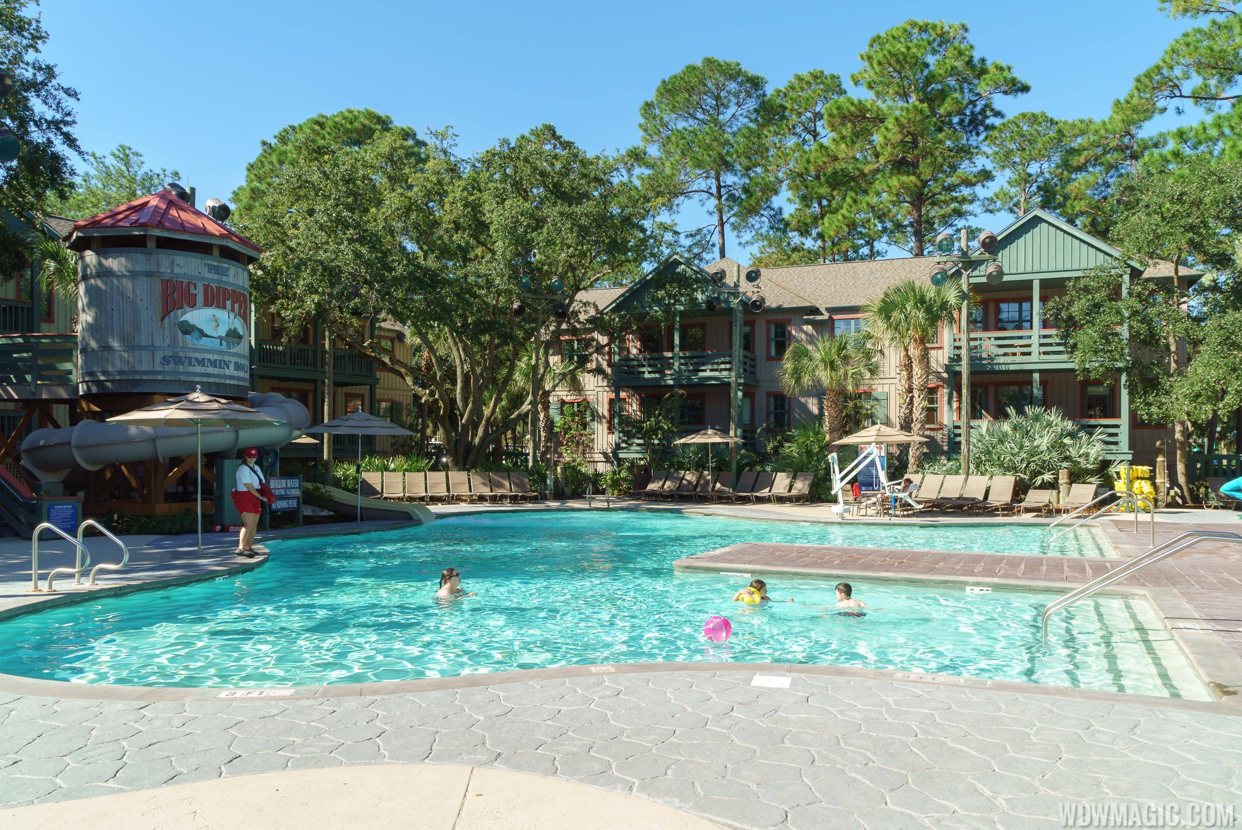 Disney's Hilton Head Island Resort - The Big Dipper pool area