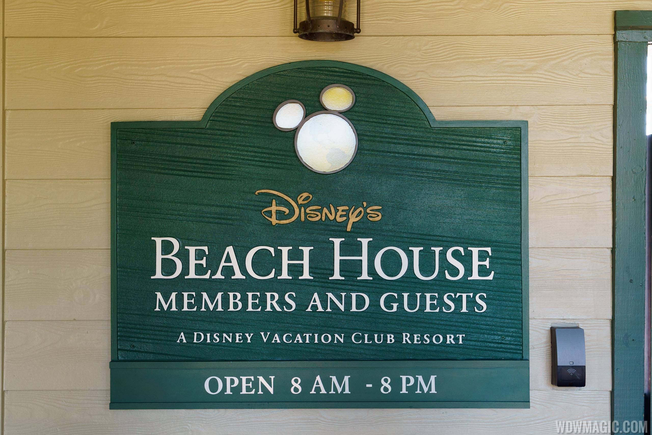 Disney's Hilton Head Island Resort - Beach House sign