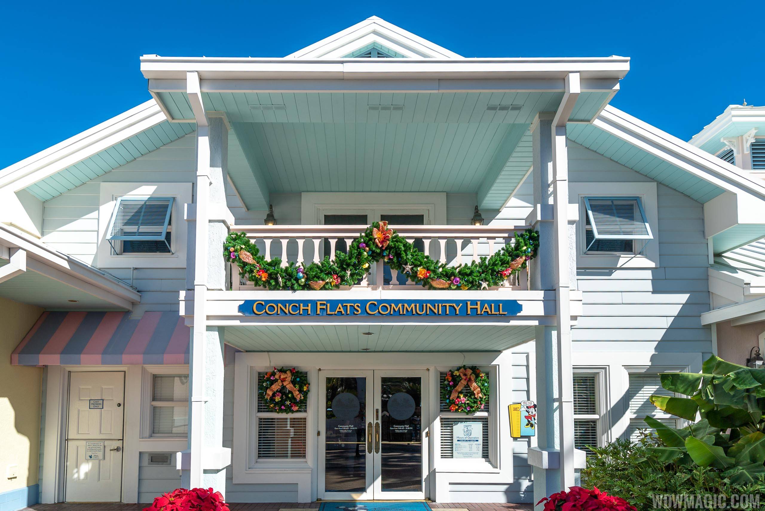 Disney's Old Key West Resort Christmas Holiday Decor 2019