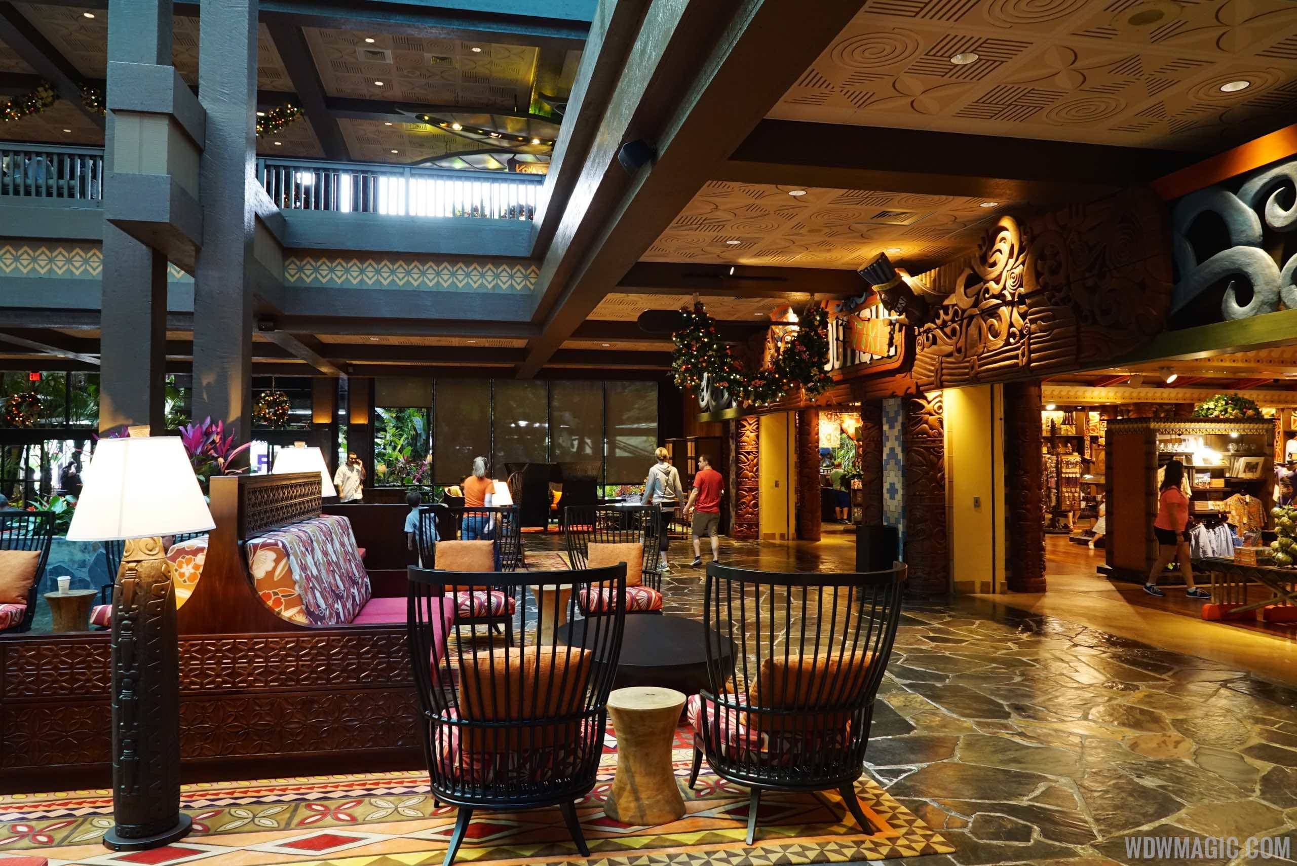 Polynesian Resort Disney World Lobby