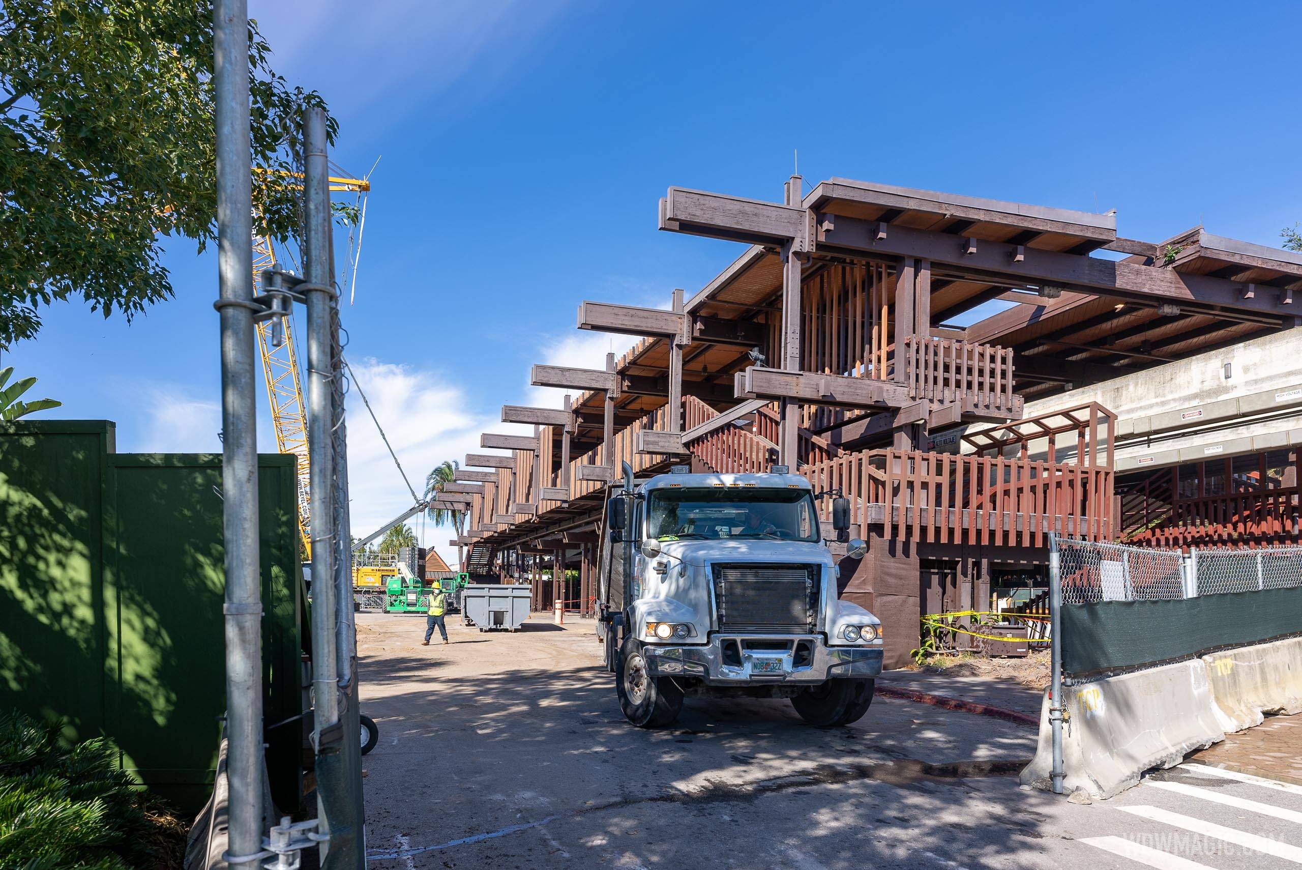 PHOTOS - Construction update from the Great Ceremonial House at Disney's Polynesian Resort