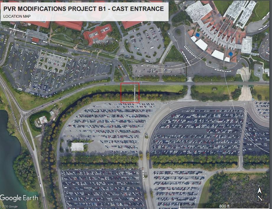 New auto bridge for Cast Members will link Polynesian Village Resort to Transportation and Ticket Center parking lot