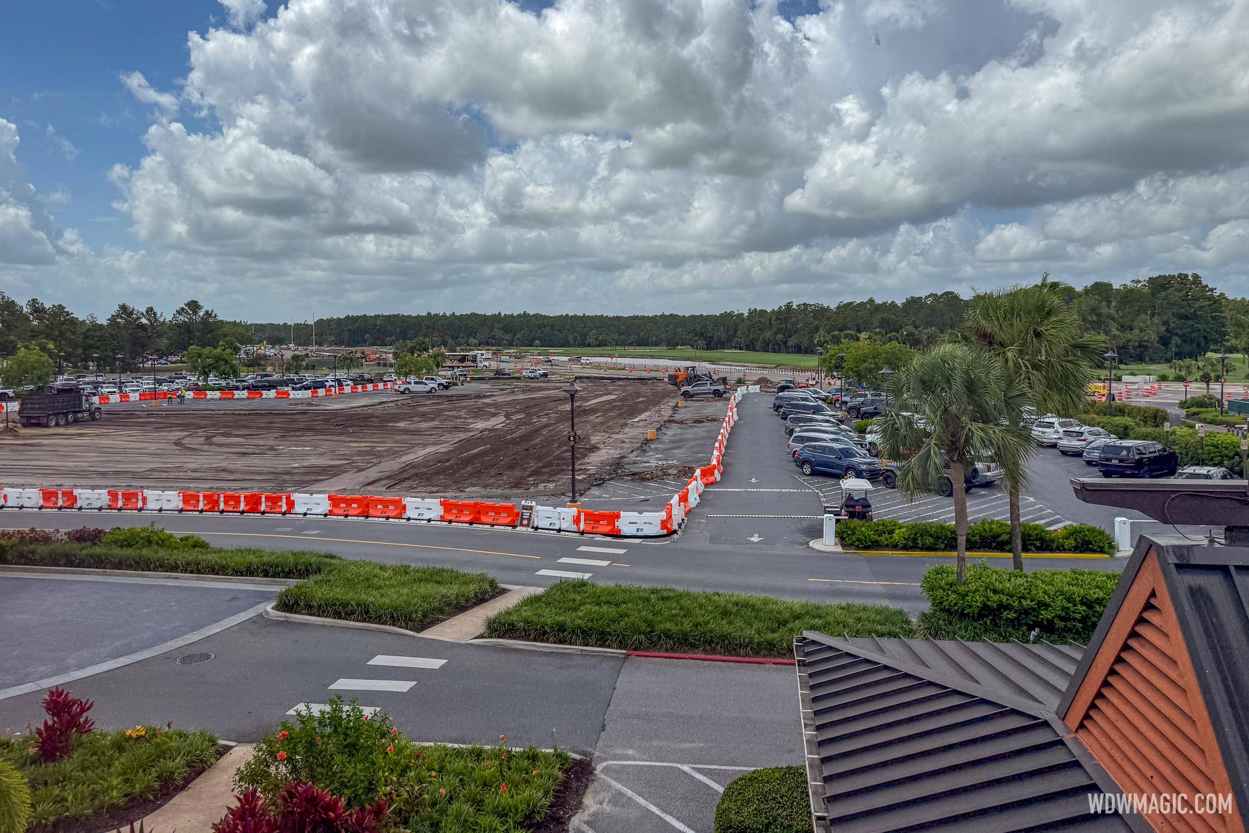 Disney's Polynesian Resort New Entrance Construction - June 2025