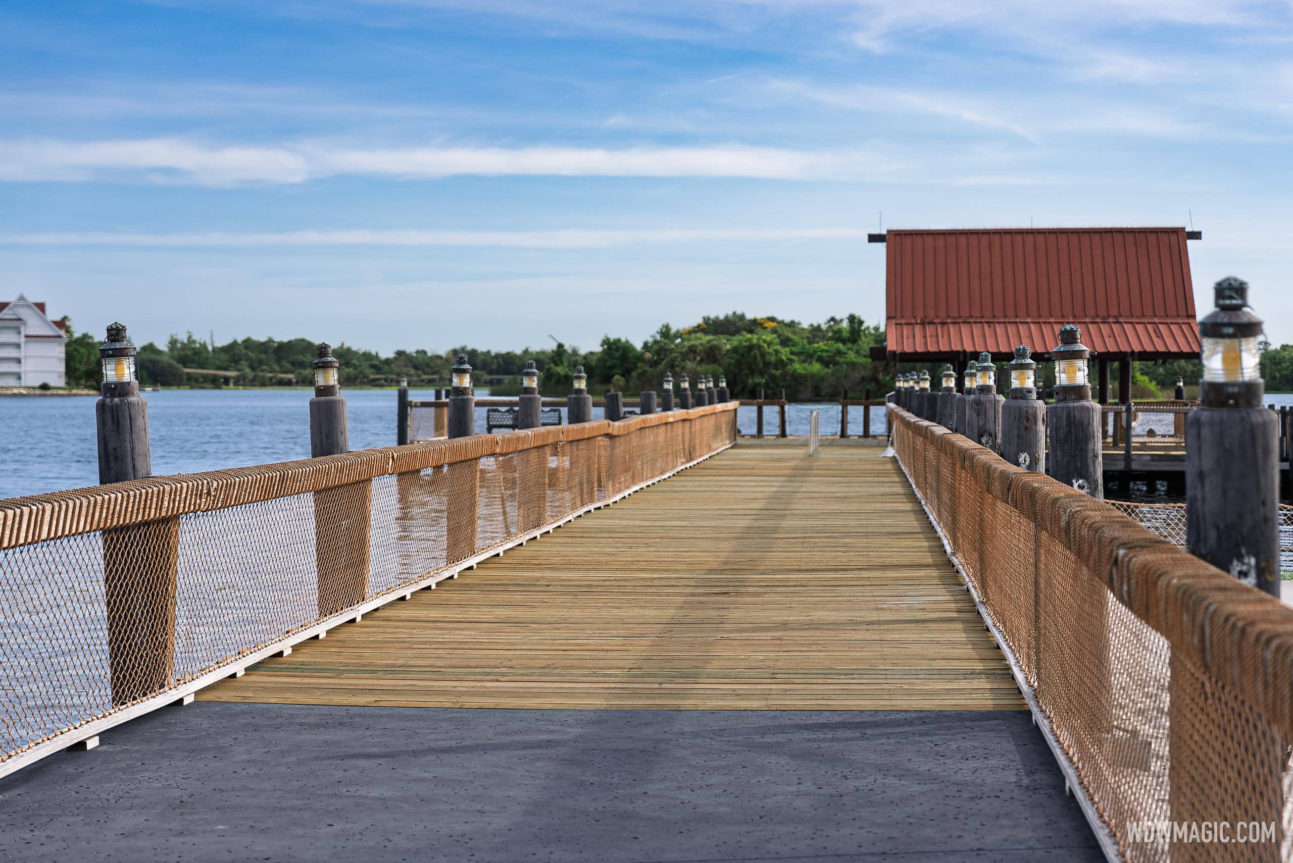 Disney's Polynesian Village Resort Dock Maintenance June 2026