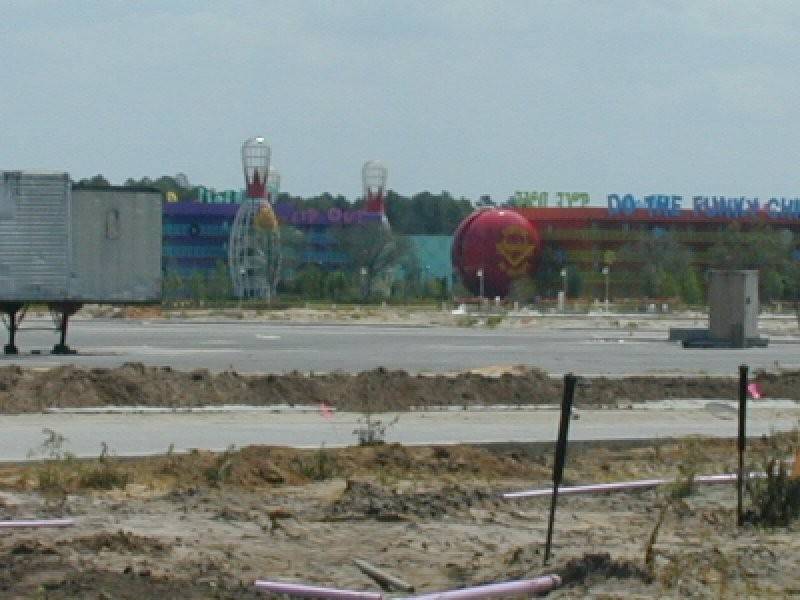Latest Pop Century Resort construction