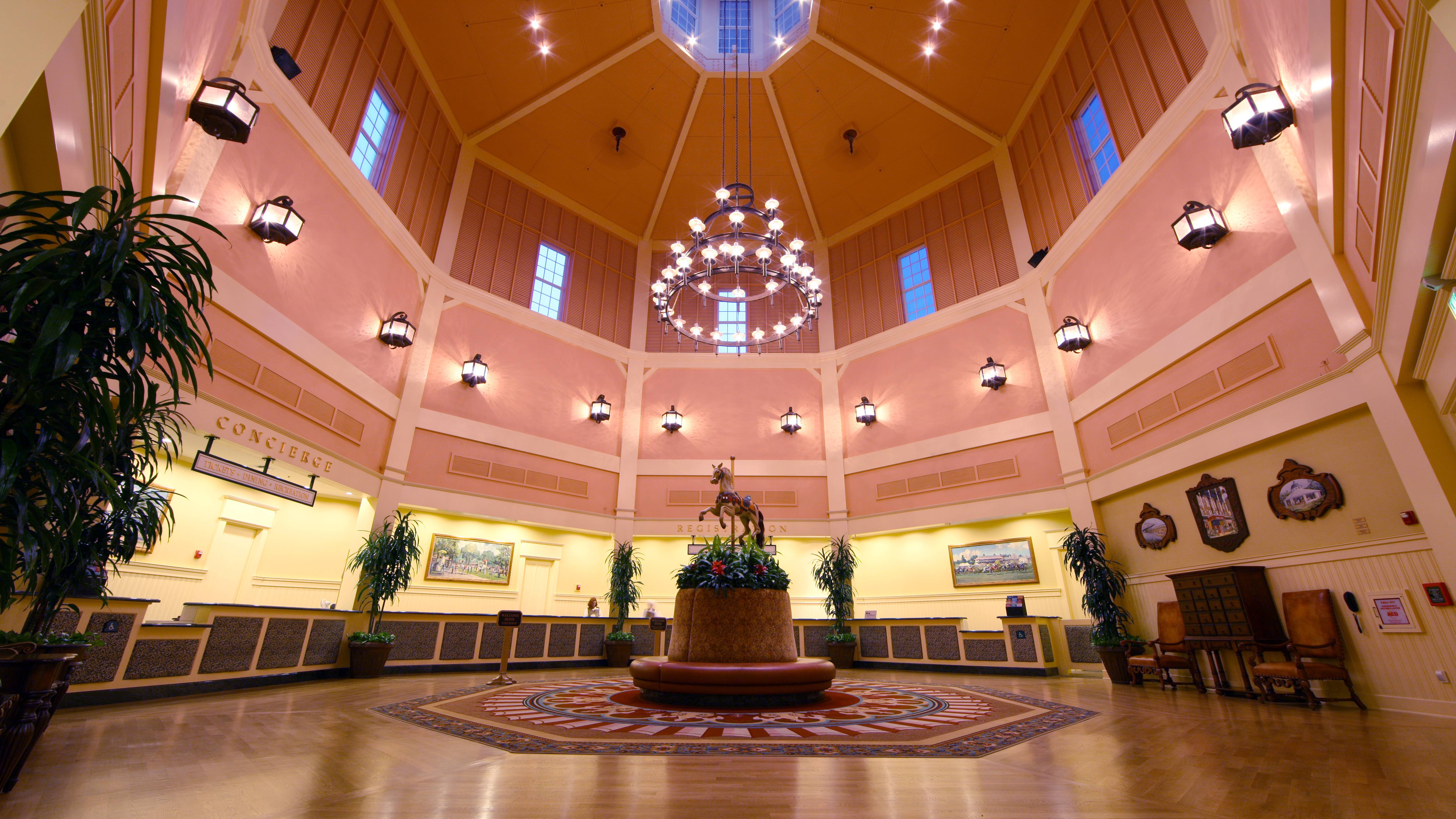 Original lobby at Disney's Saratoga Springs Resort