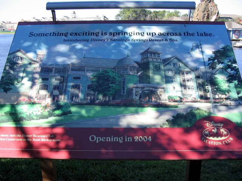 Saratoga Springs Resort construction photo update