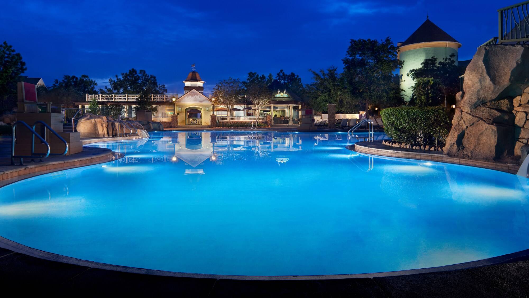 High Rock Springs Feature pool at Disney's Saratoga Springs Resort